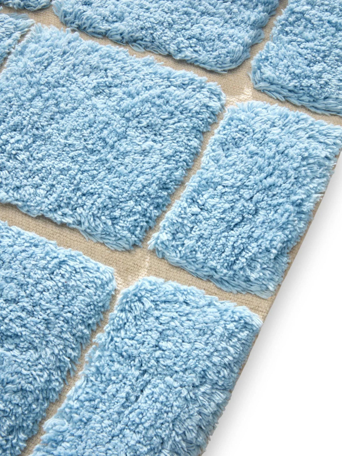 Covor de baie Noa Blue/Cream