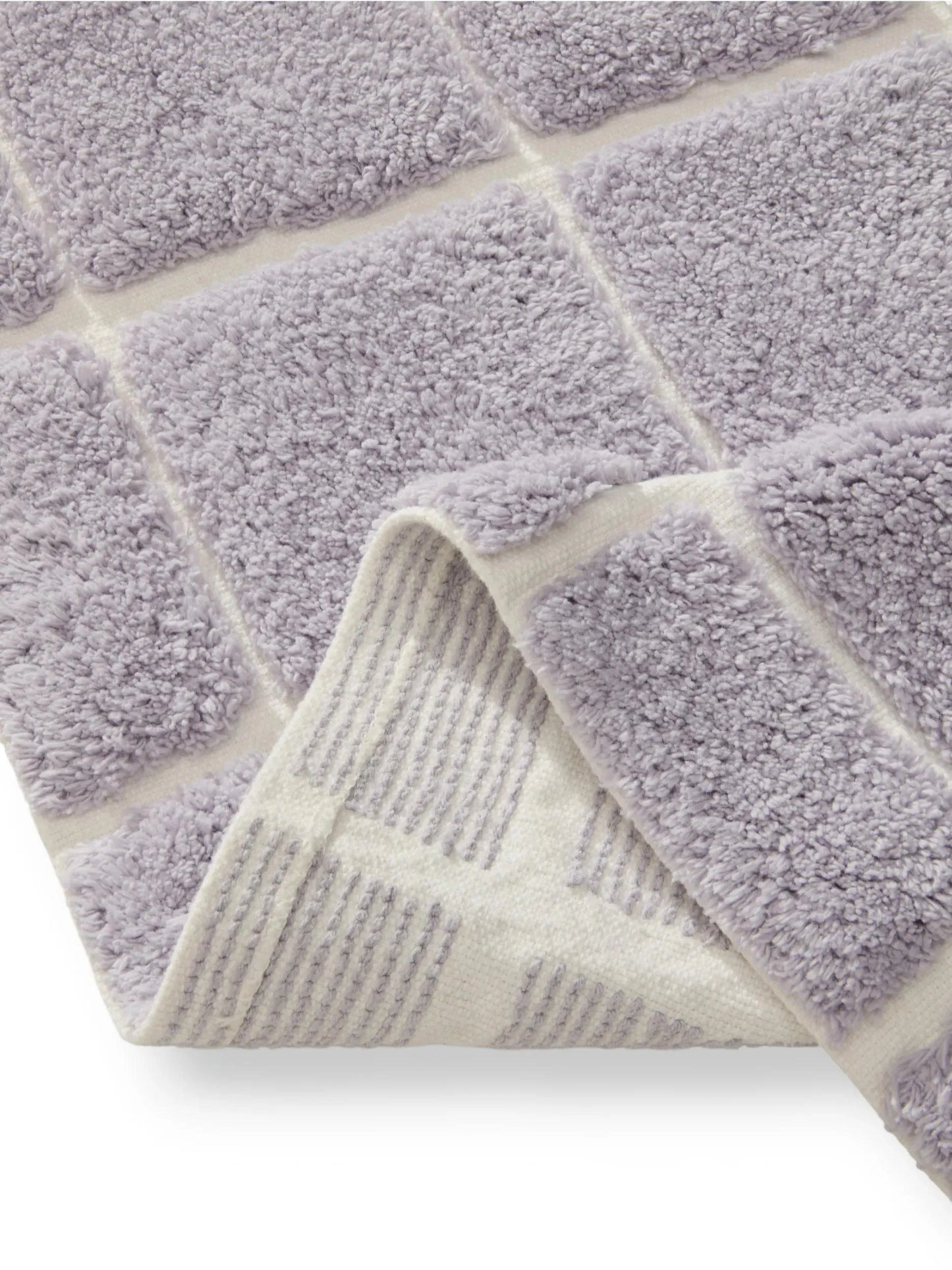 Covor de baie Noa Purple/White