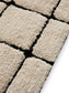 Covor de baie Noa Cream/Black