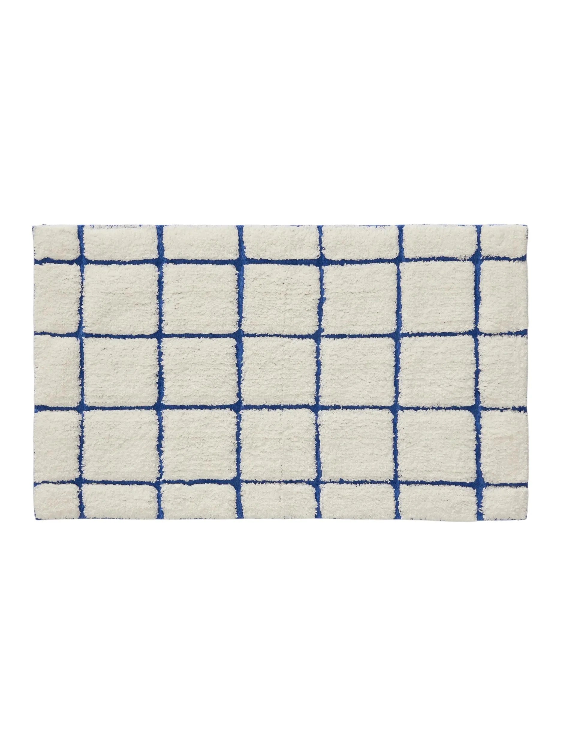 Covor de baie Noa Cream/Blue