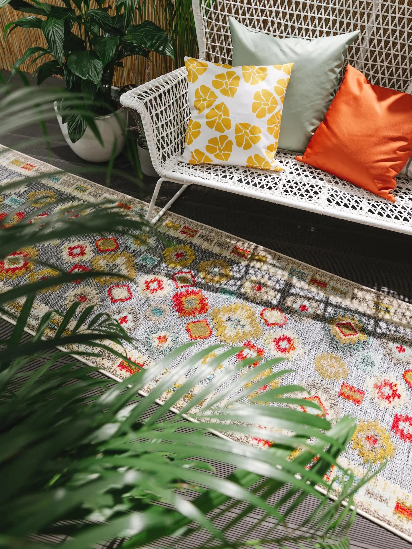 Covoraș îngust/preș - interior/exterior Noelia Multicolour 