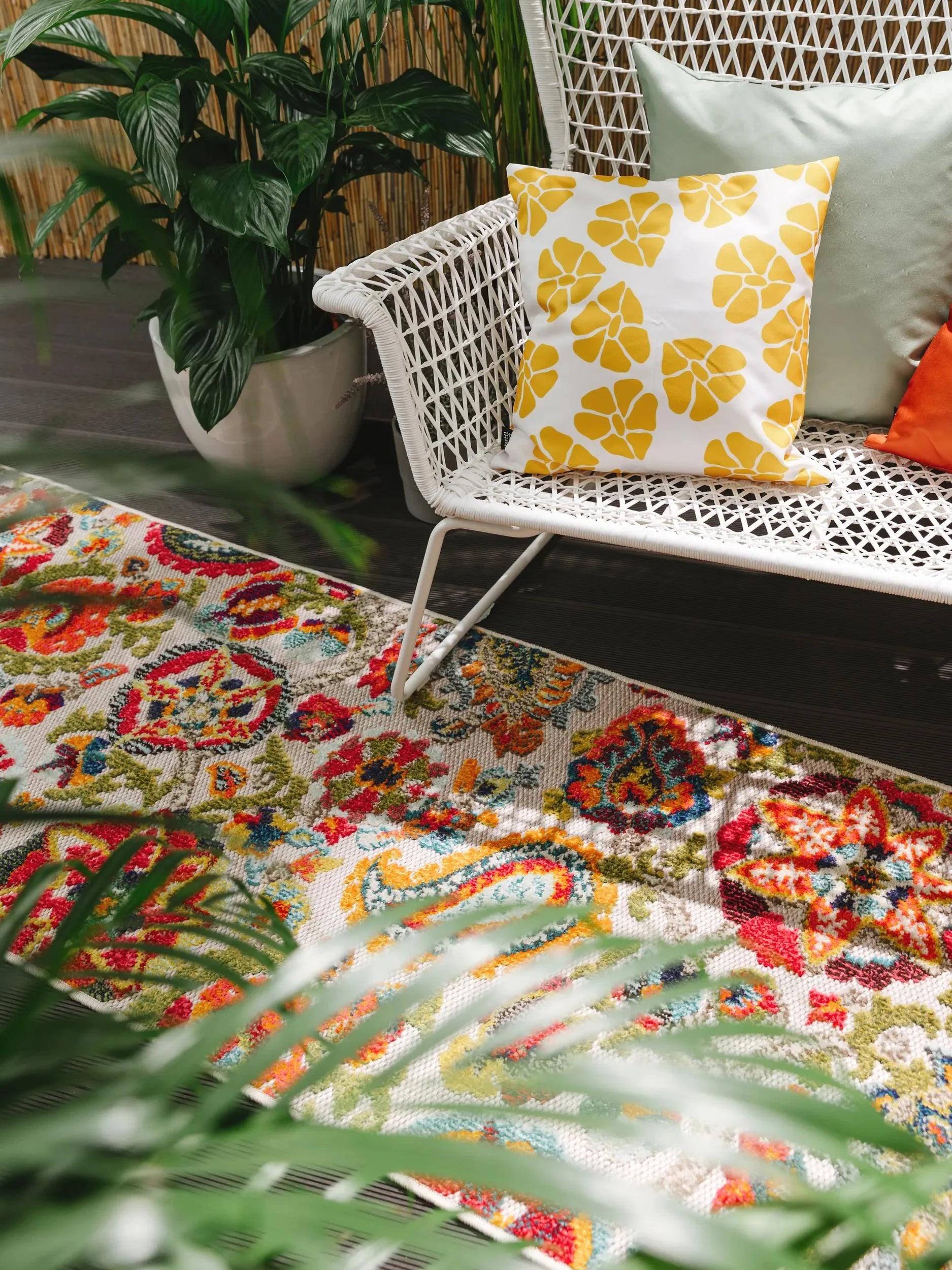 Covoraș îngust/preș - interior/exterior Noelia Multicolour