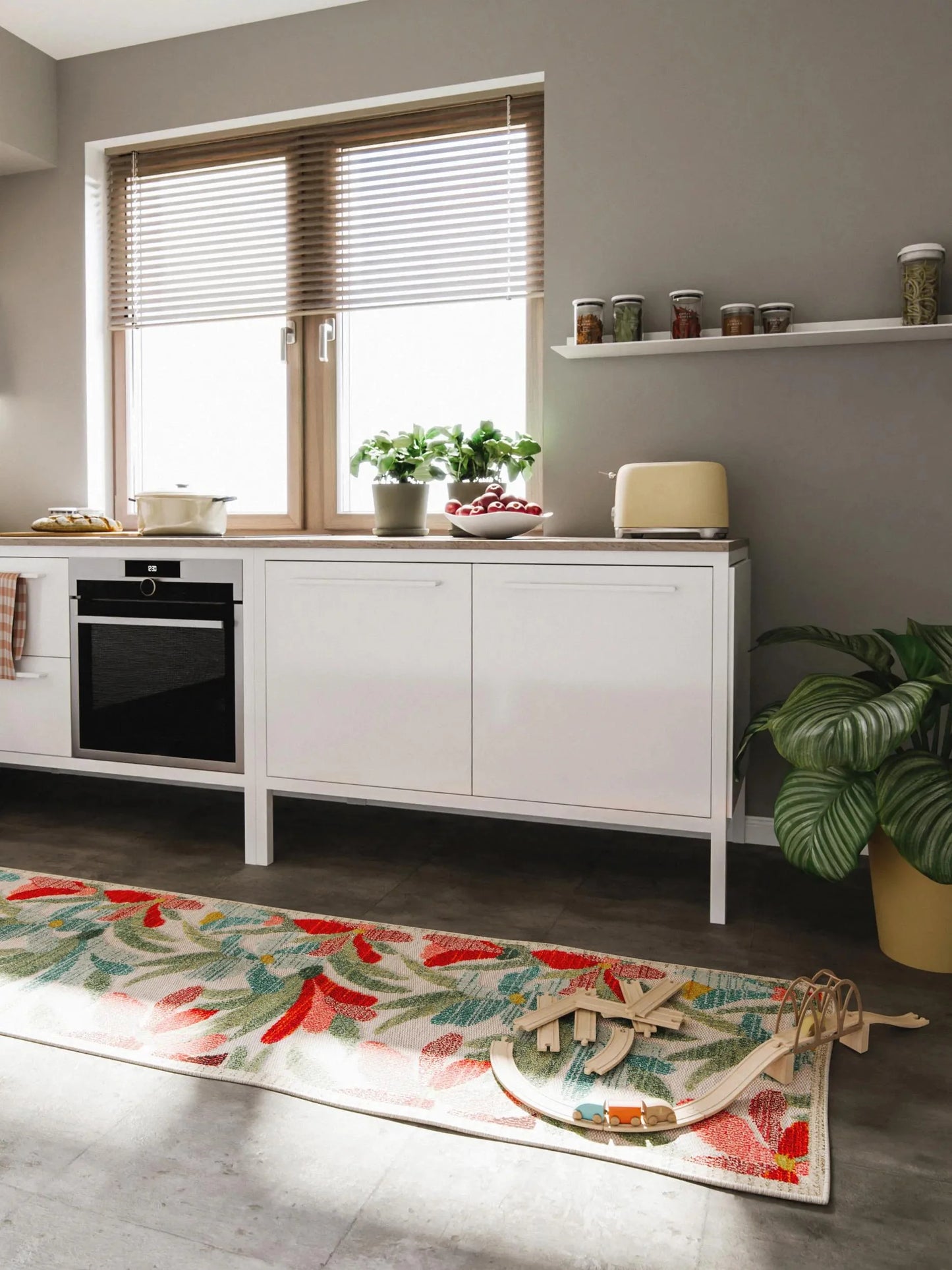Covoraș îngust/preș - interior/exterior Noelia Multicolour