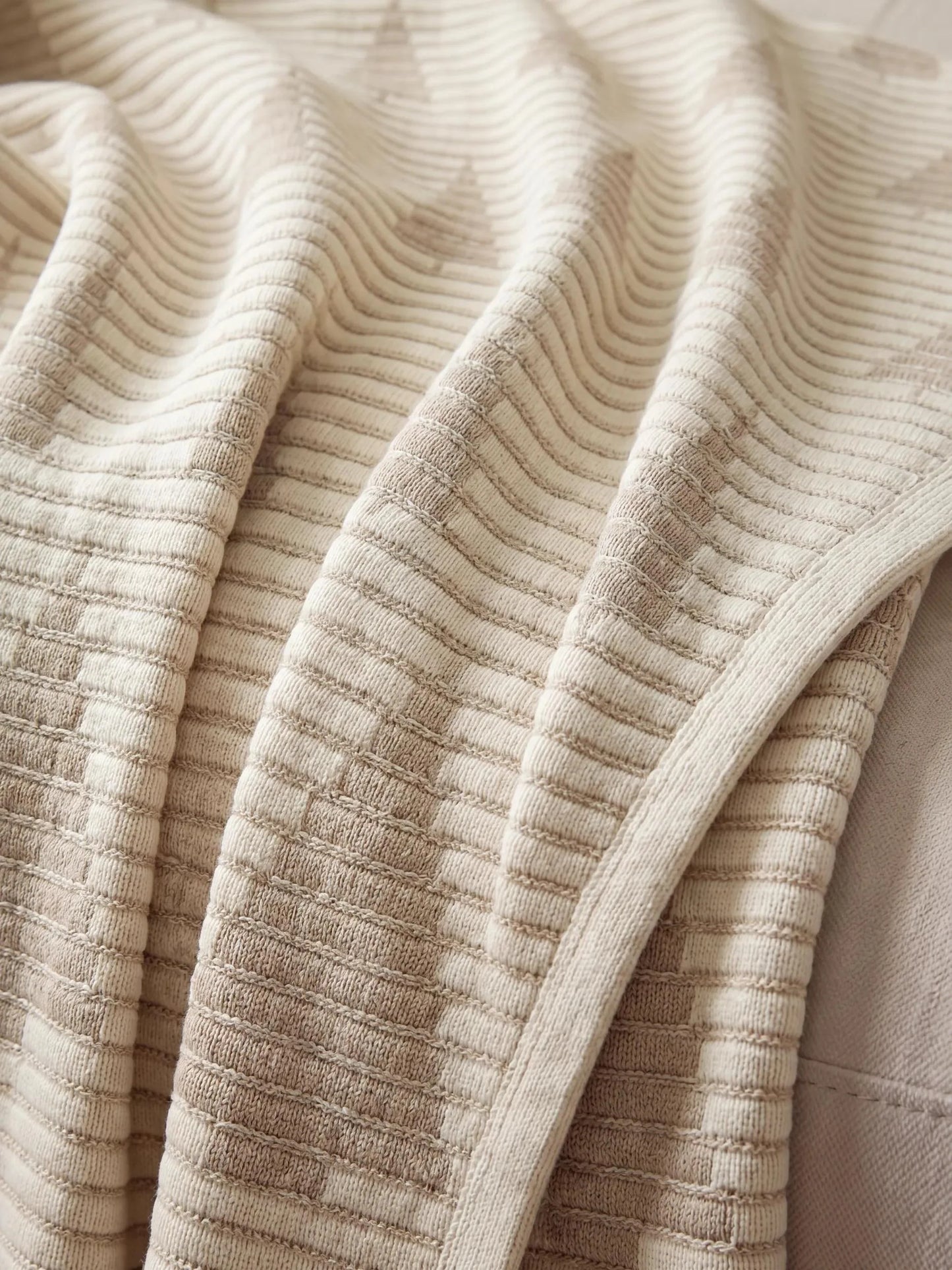 Christmas Pătură Nordic Beige