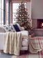 Christmas Pătură Nordic Beige