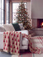 Christmas Pătură Nordic Red