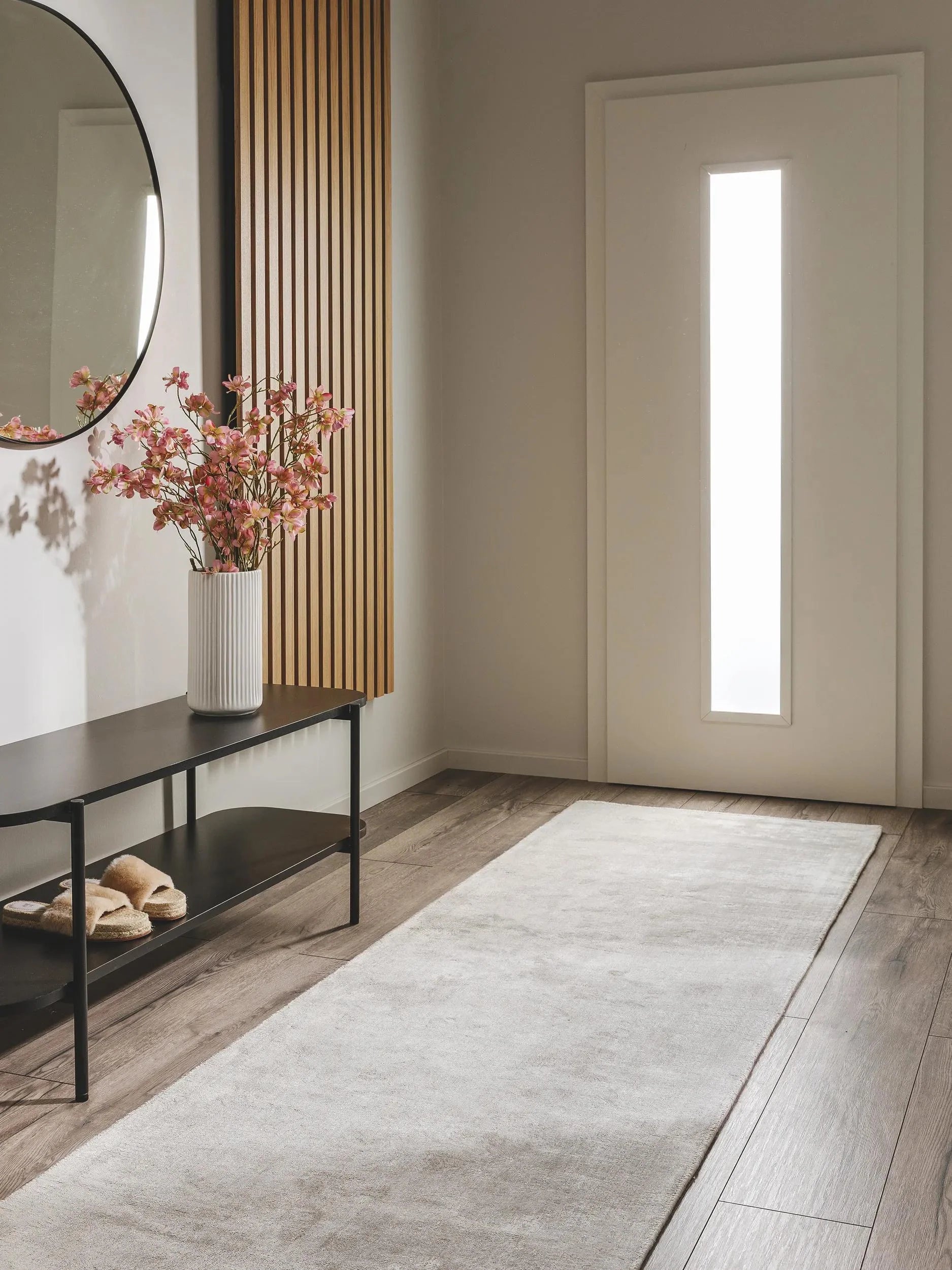 Covor din vâscoză Nova Light Grey 