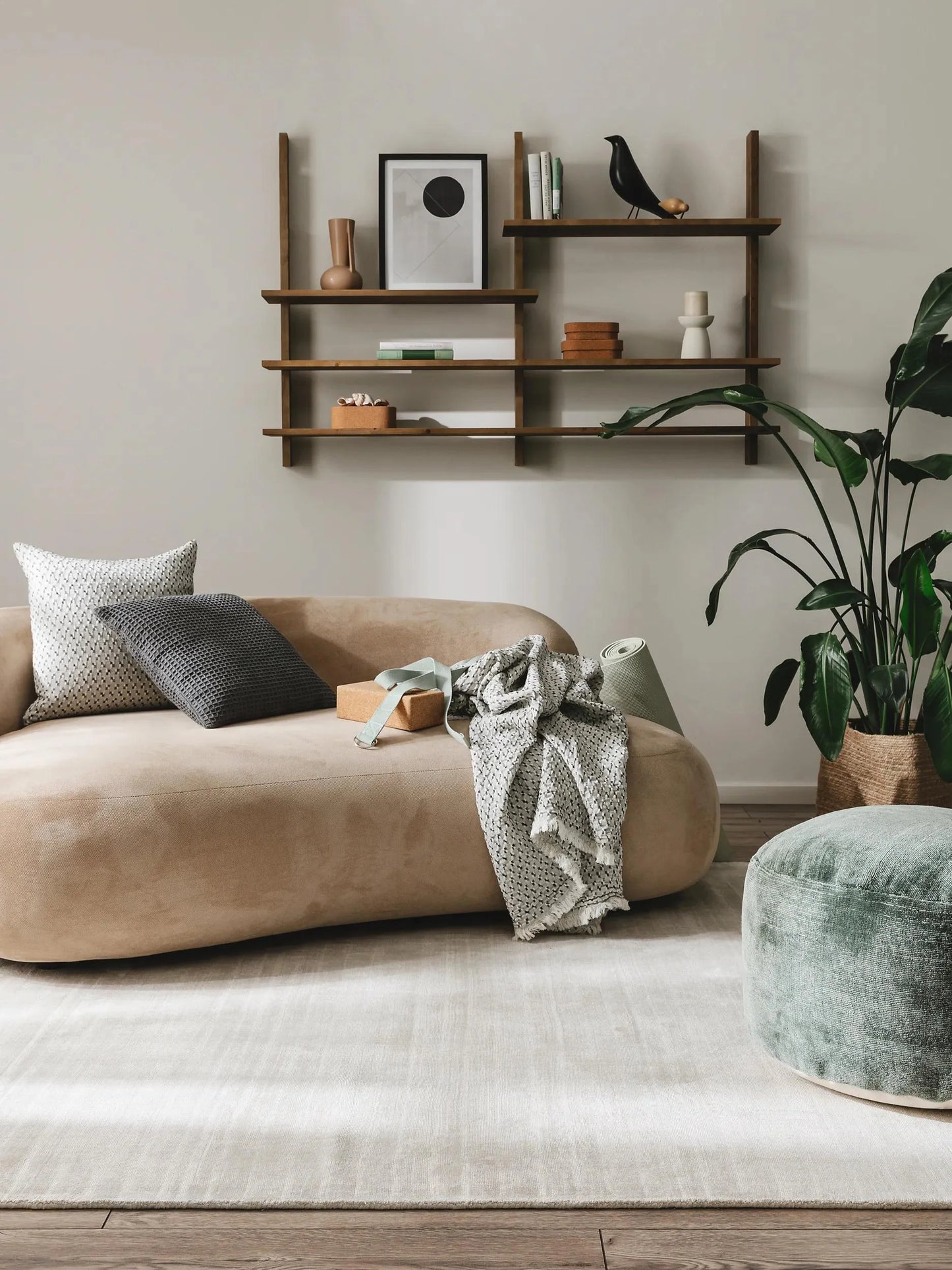 Covor din vâscoză Nova Light Grey 