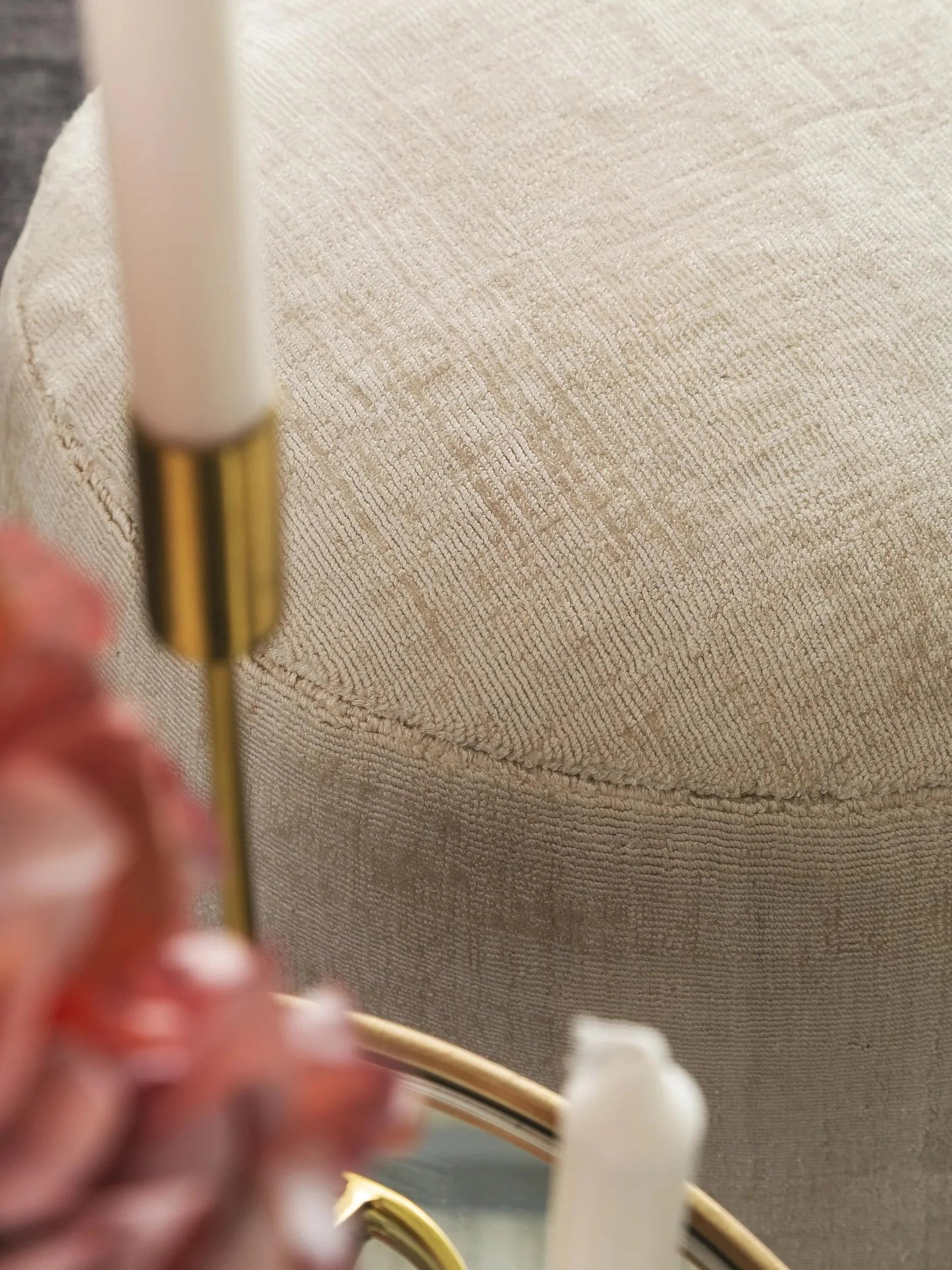 Pouf/taburet Nova Cream 