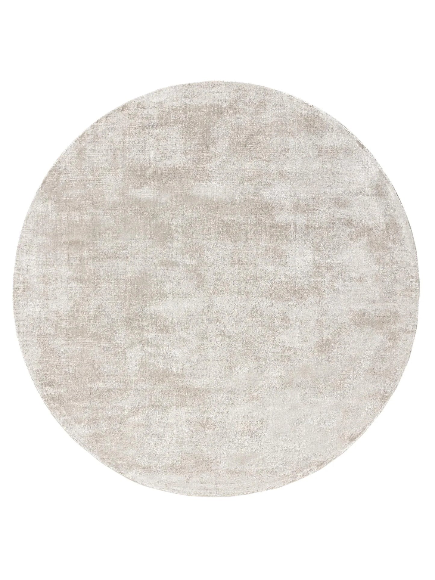 Covor din vâscoză Round Nova Light Grey 