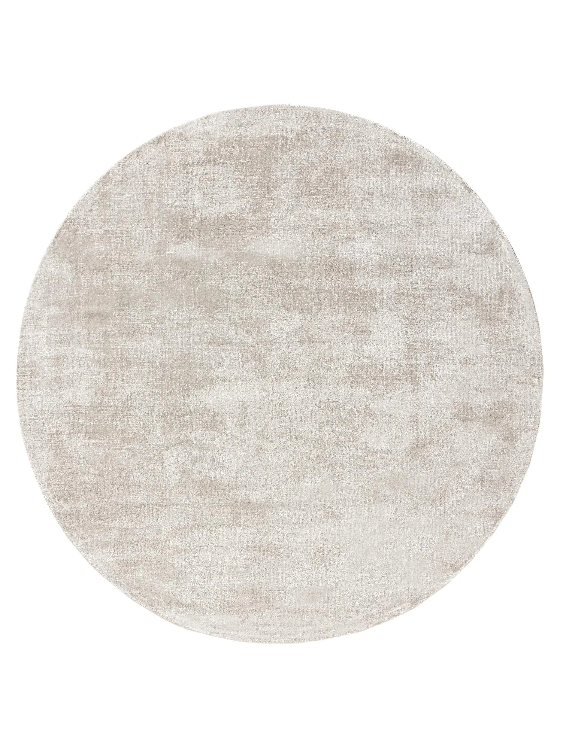 Covor din vâscoză Round Nova Light Grey 