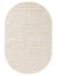Covor din vâscoză Oval Nova Cream 