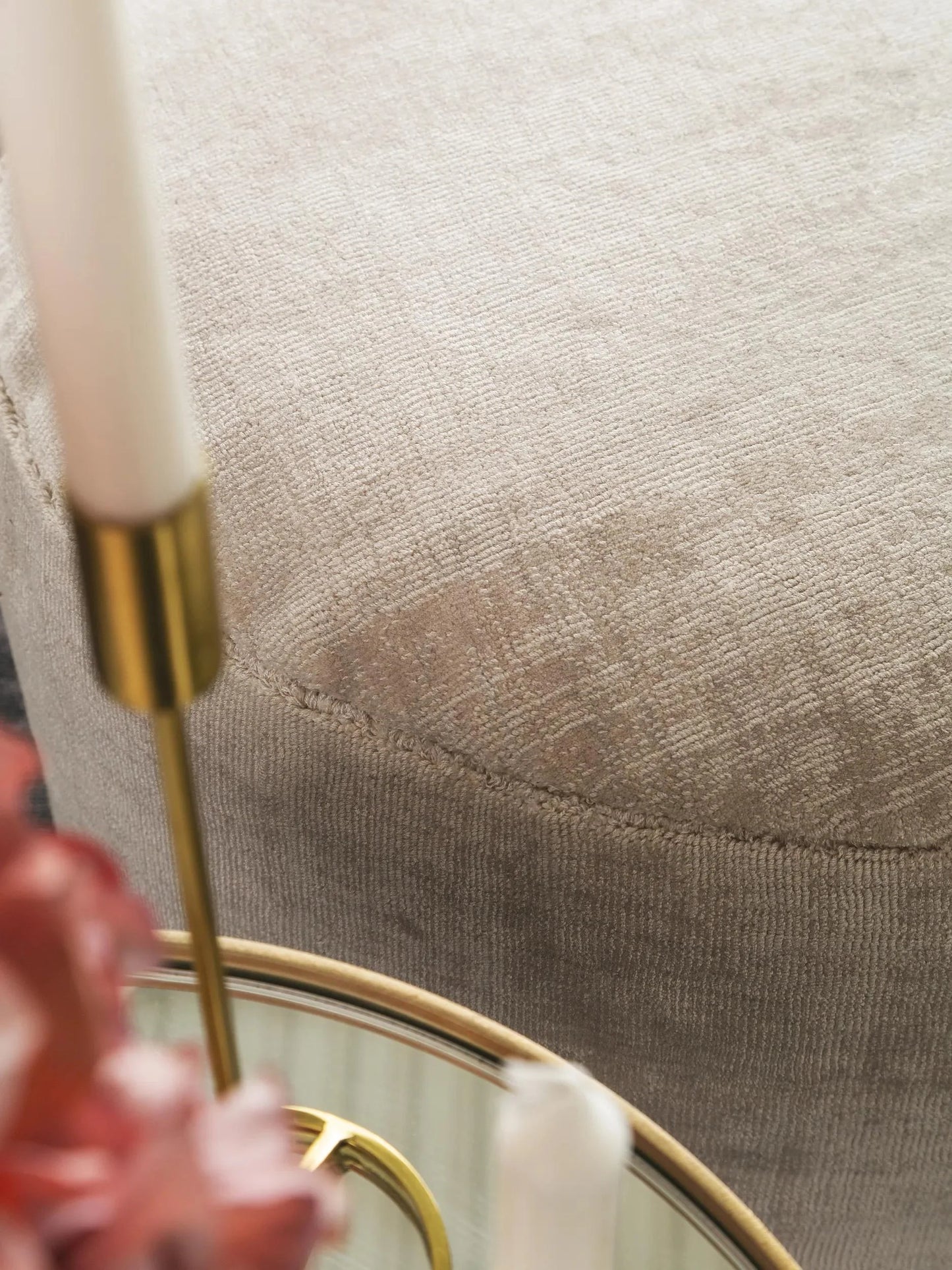 Pouf/taburet Nova Light Grey 