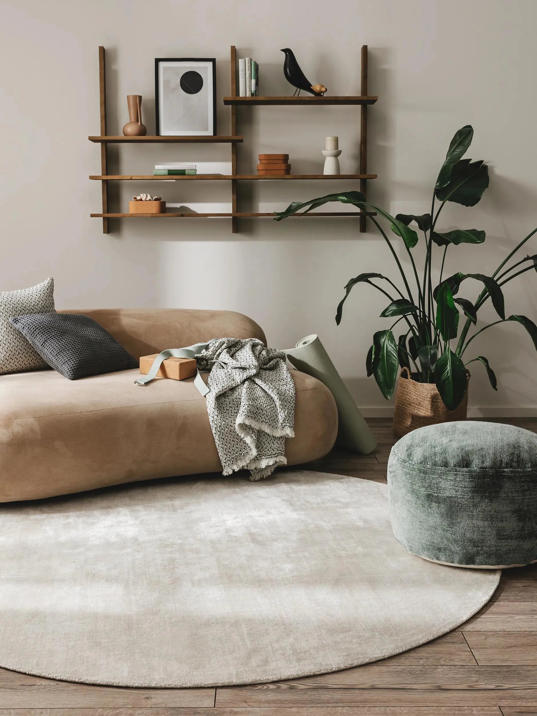 Covor din vâscoză Nova Light Grey