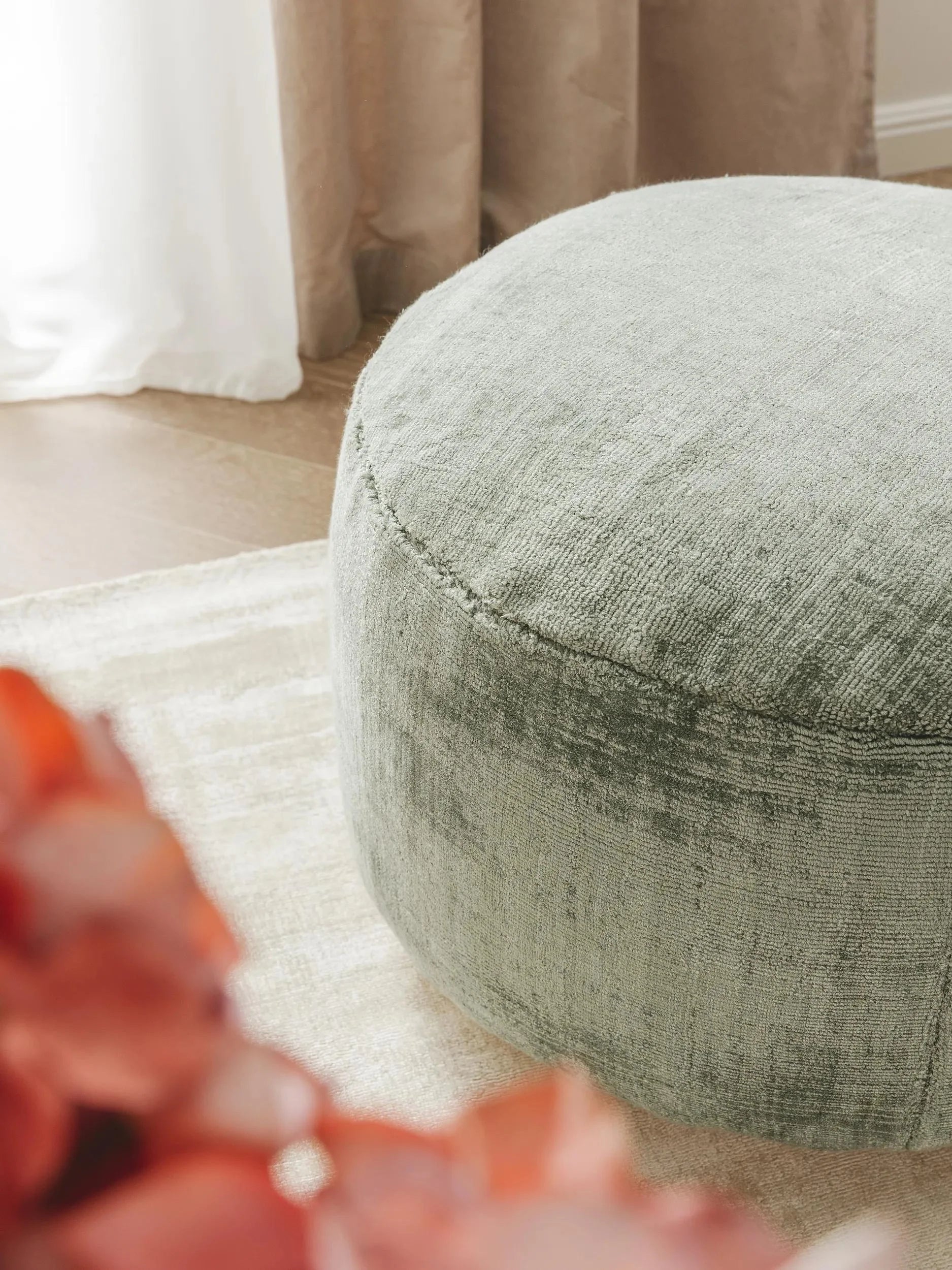 Pouf/taburet Nova Light Green