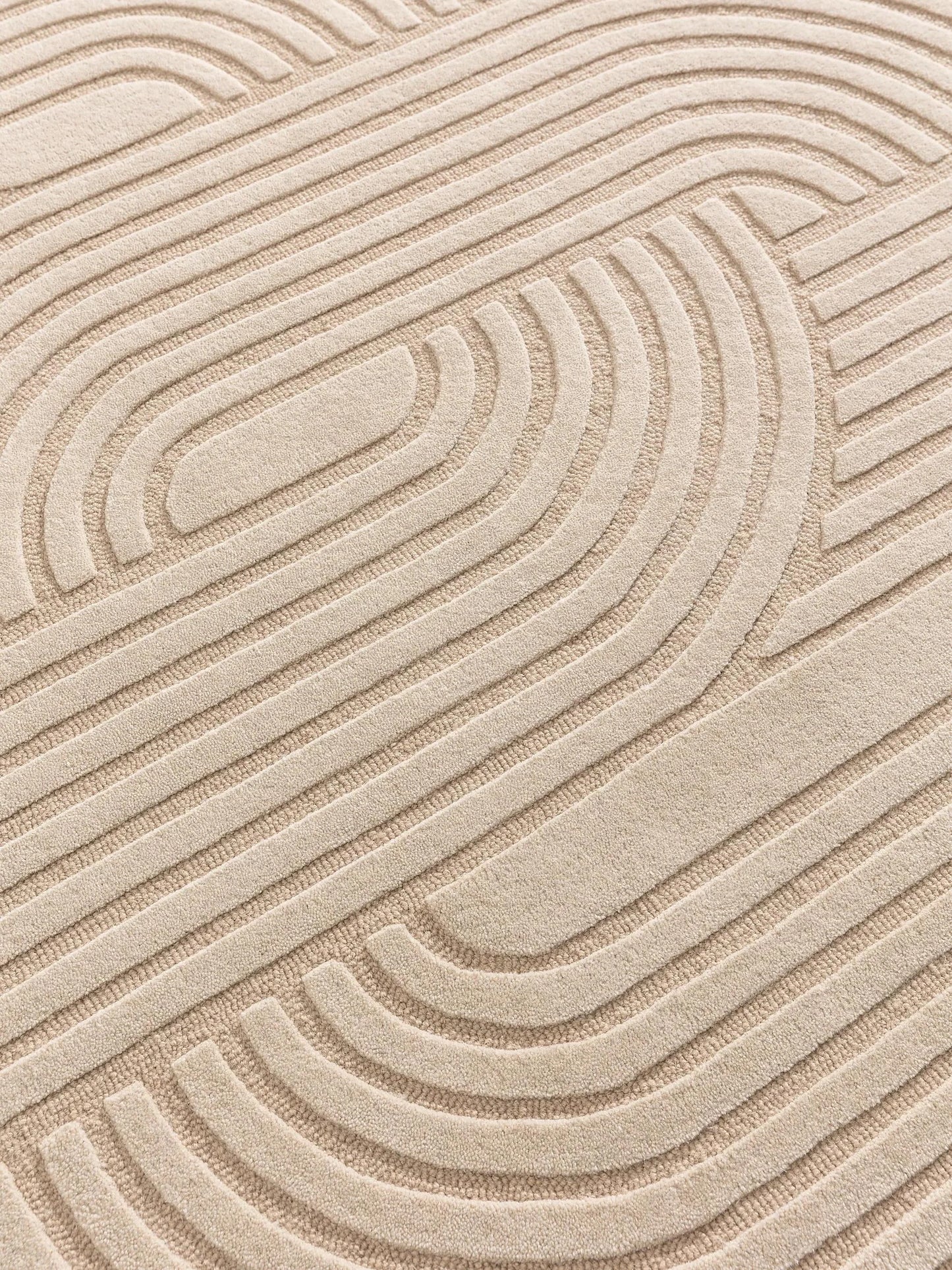 Covor de lână Nuria Beige