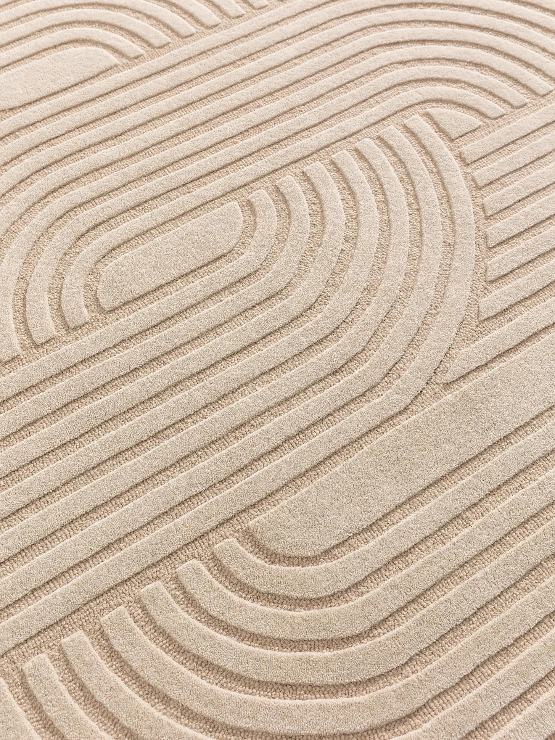 Covor de lână Nuria Beige