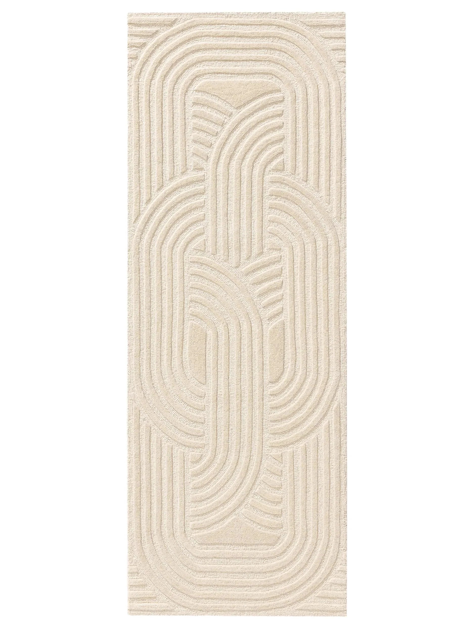 Traversă din lână Nuria Cream