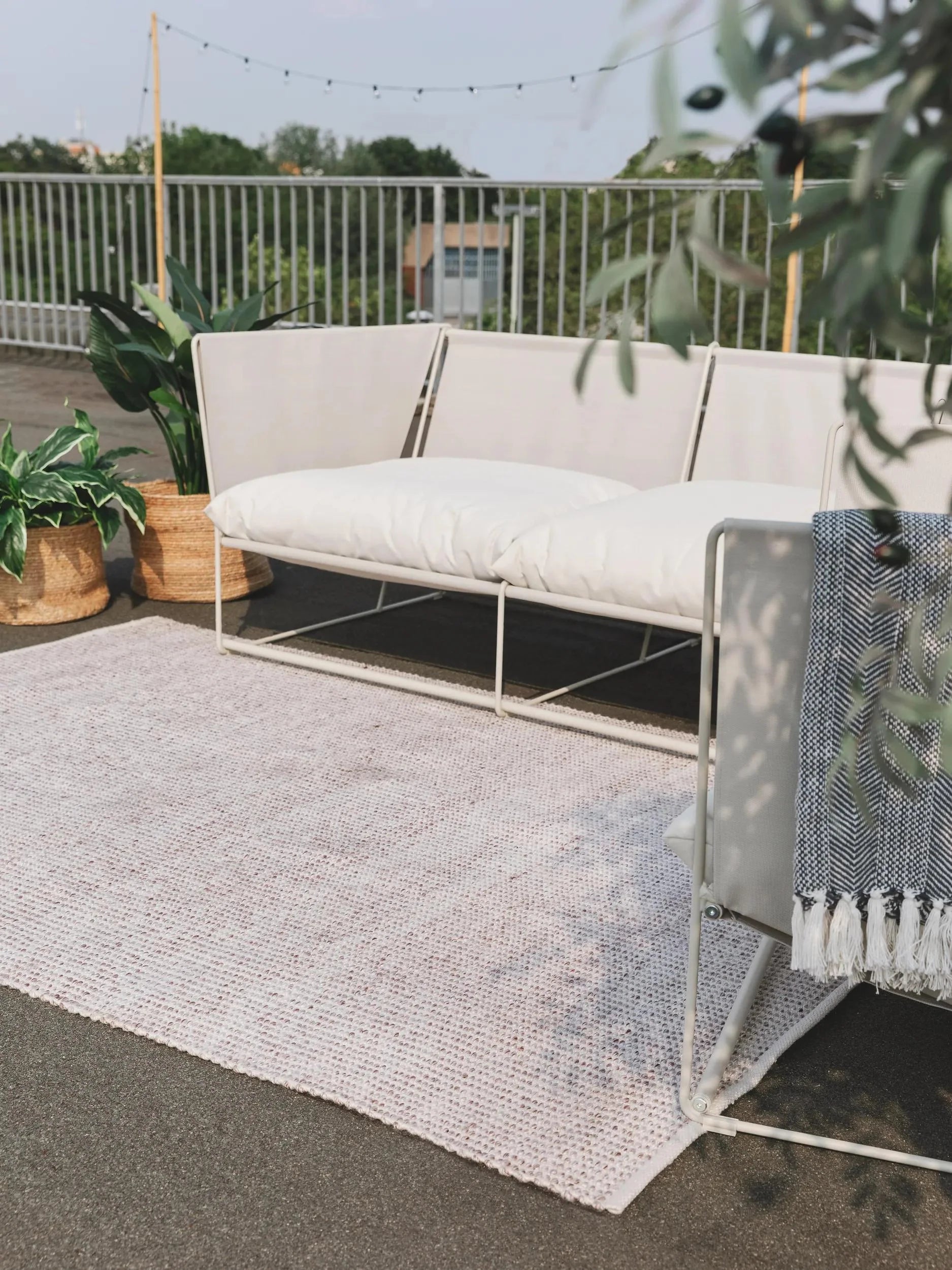 Covor Made From Recycled Material Nyssa Cream/Taupe 