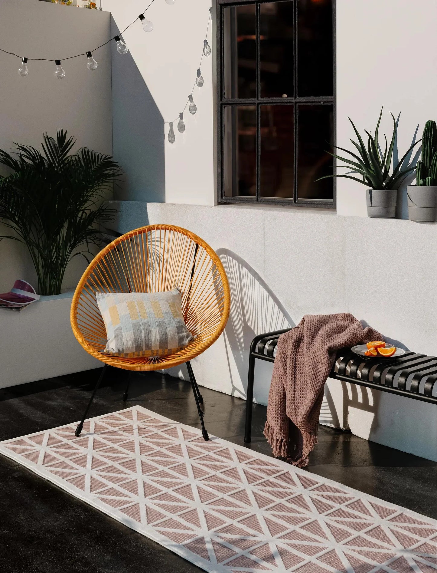 Covoraș îngust/preș - interior/exterior Orion Rose 