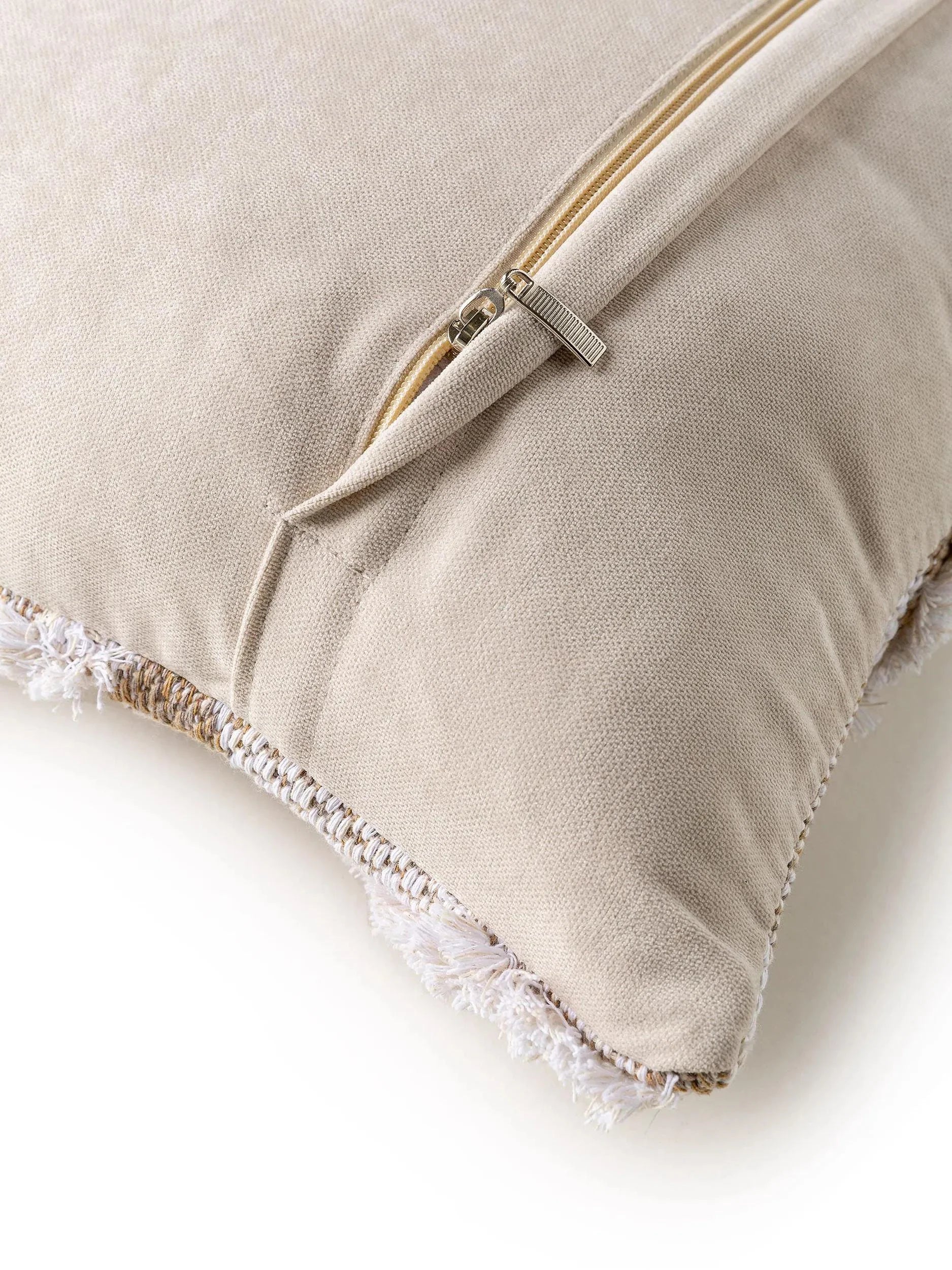 Față de pernă Osby Cream/Taupe 