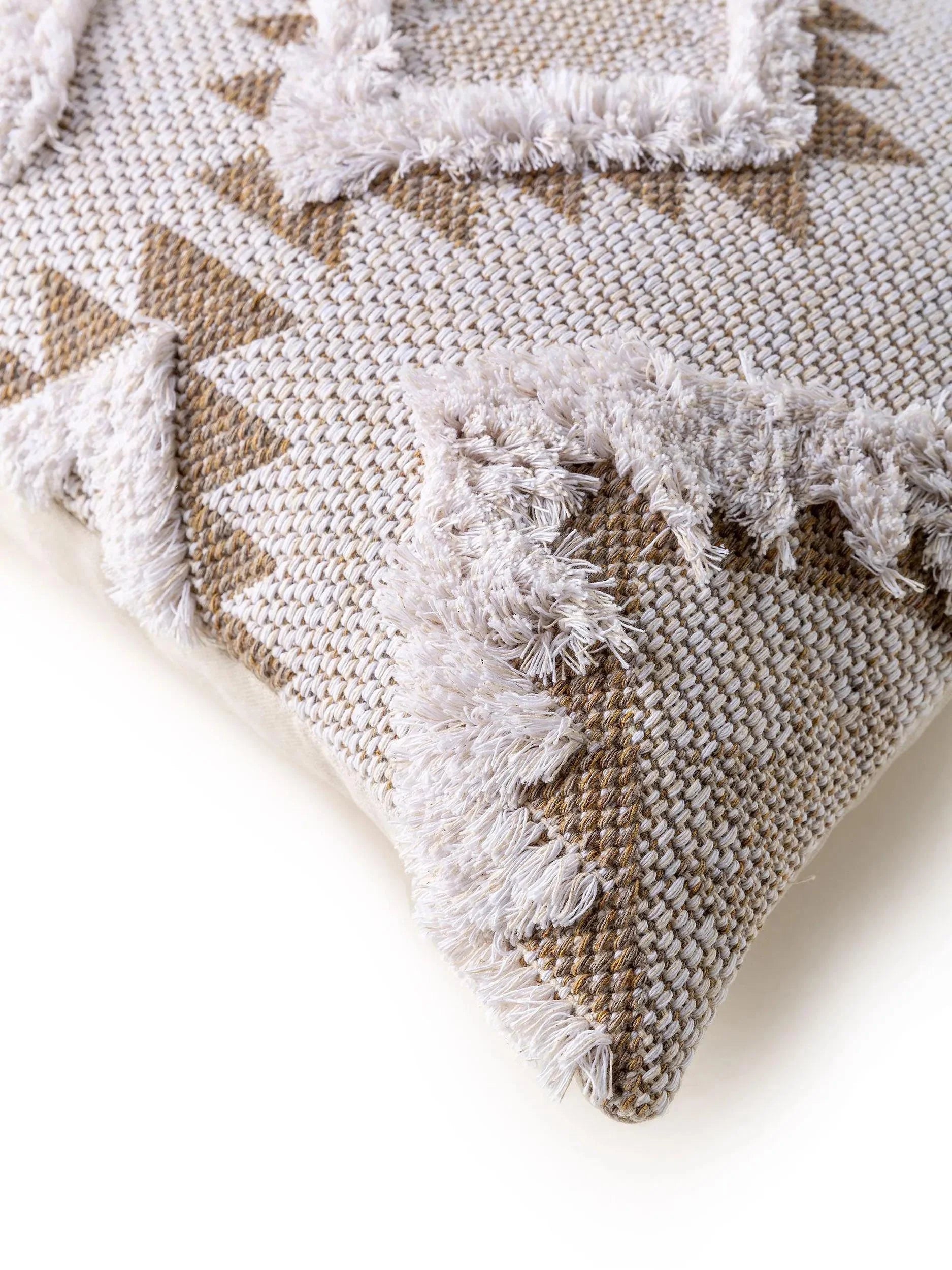 Față de pernă Osby Cream/Taupe 