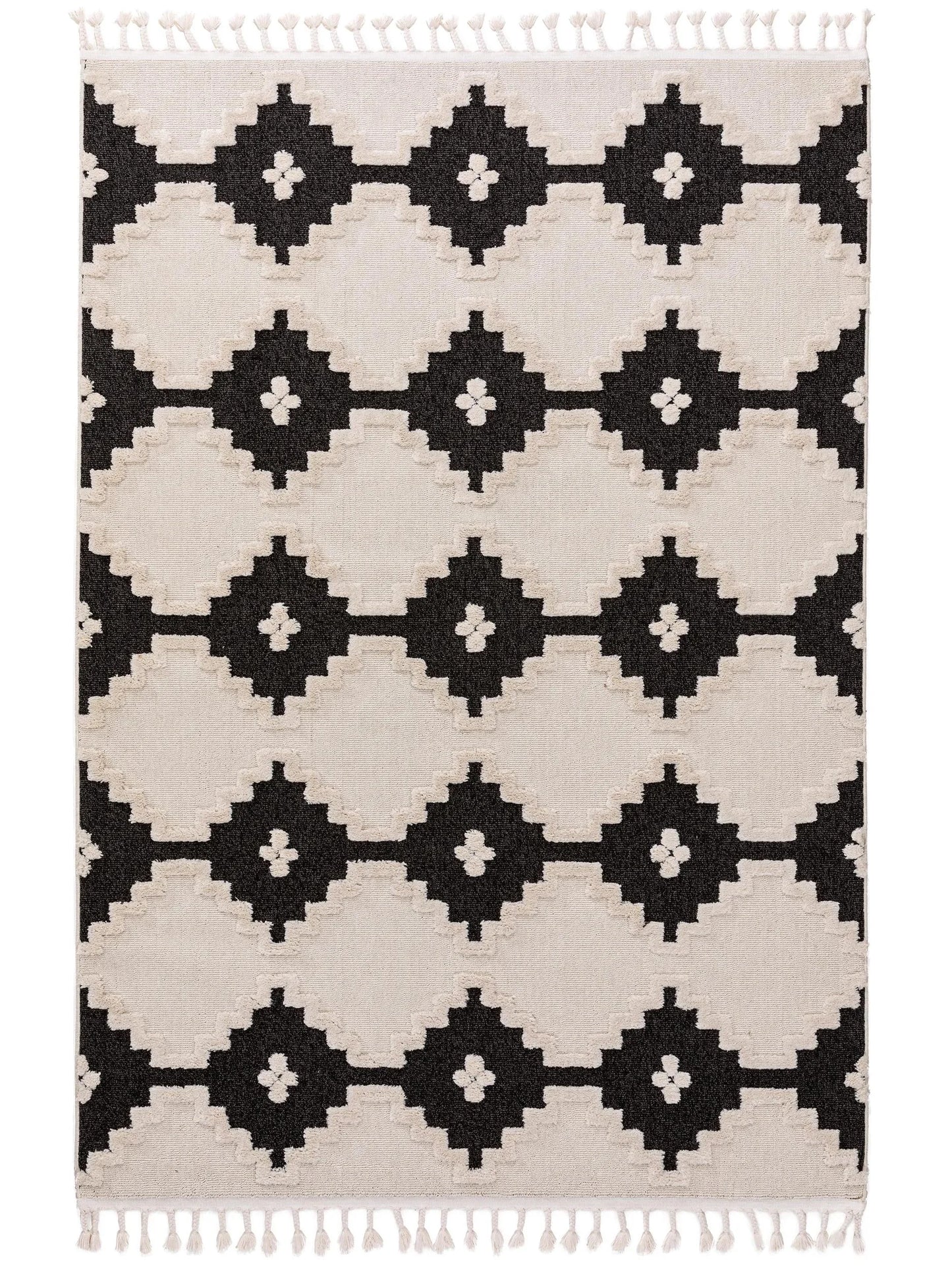 Covor Oyo Cream/Charcoal 