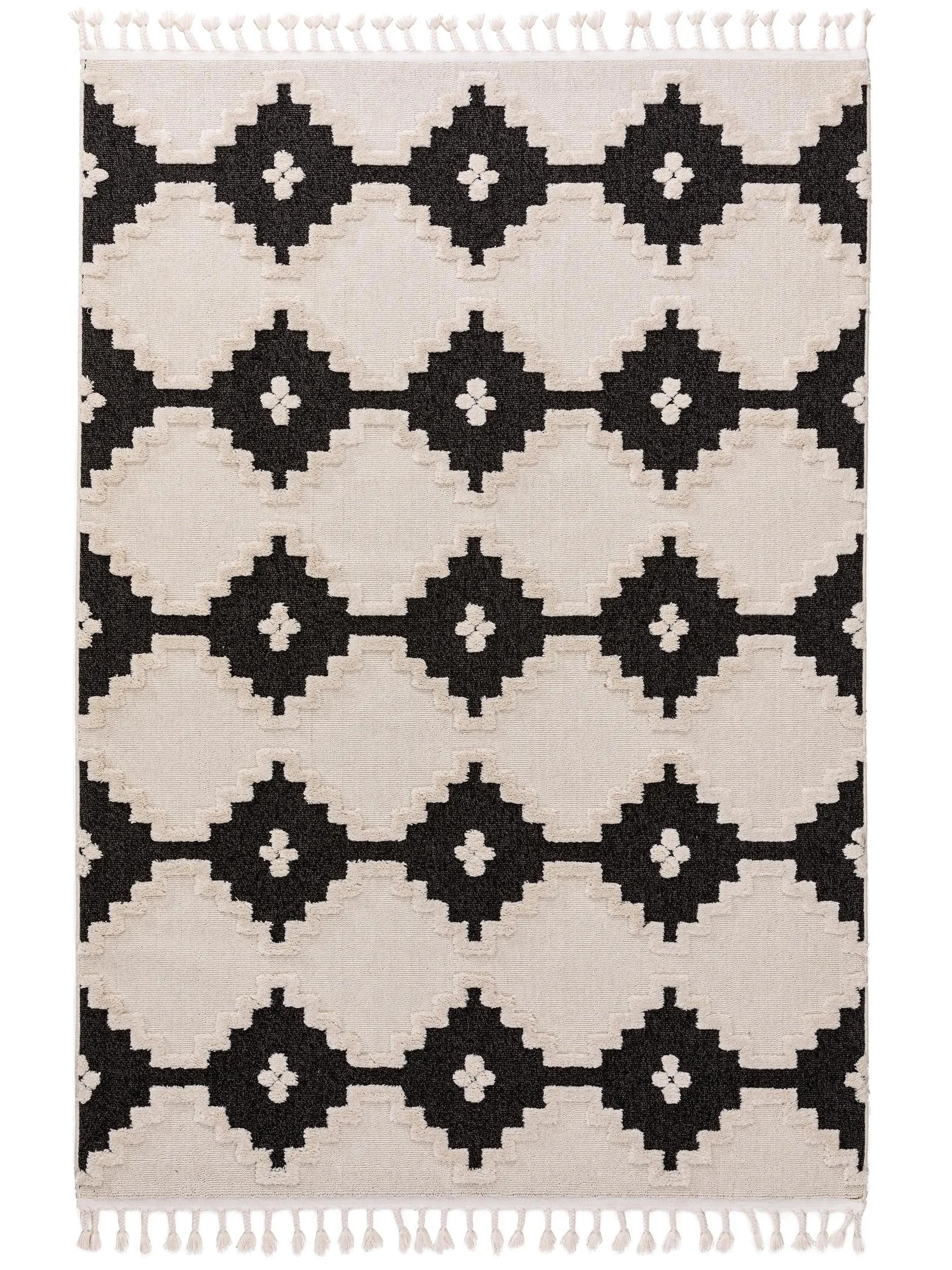 Covor Oyo Cream/Charcoal 