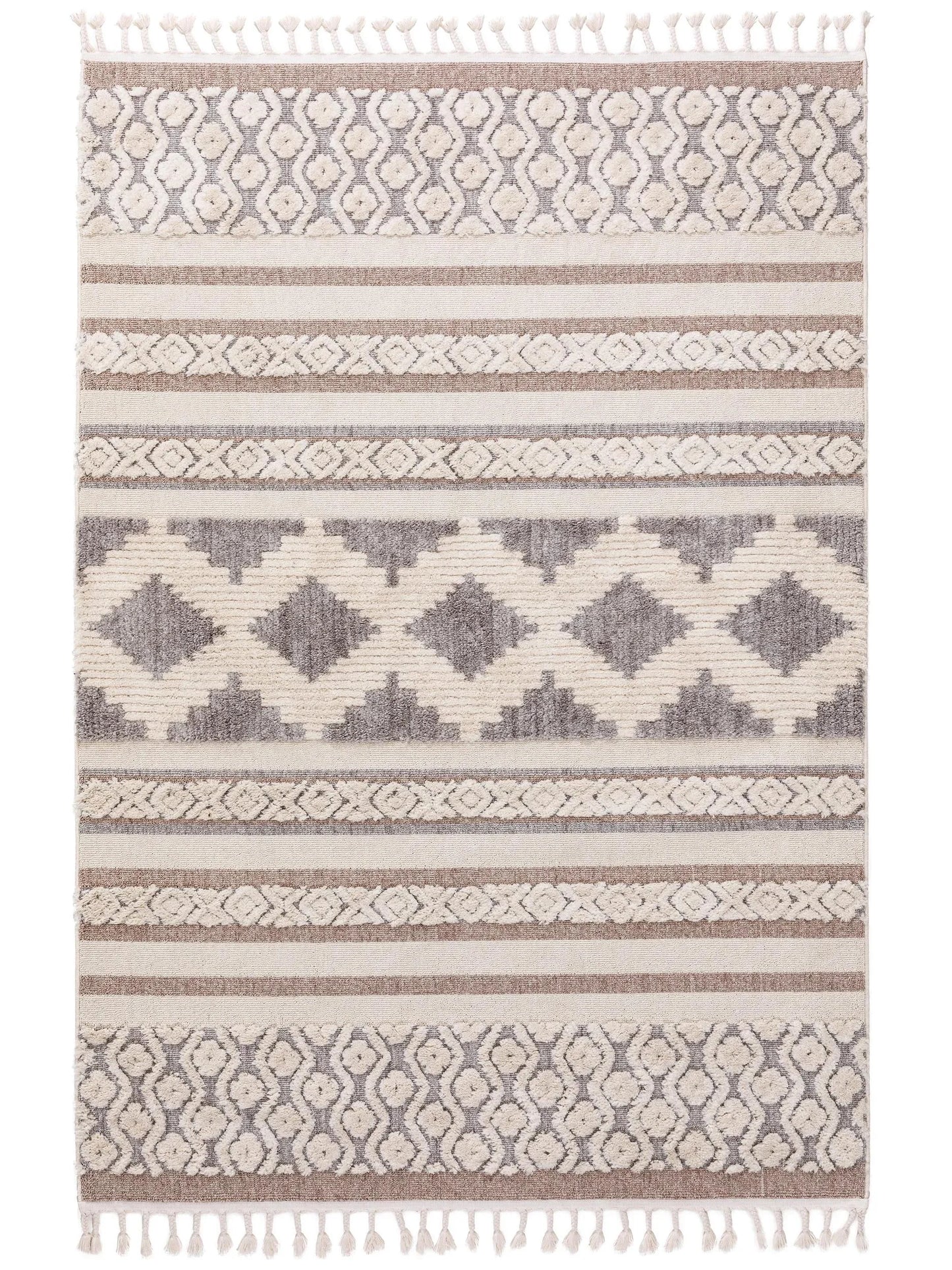Covor Oyo Cream/Grey 