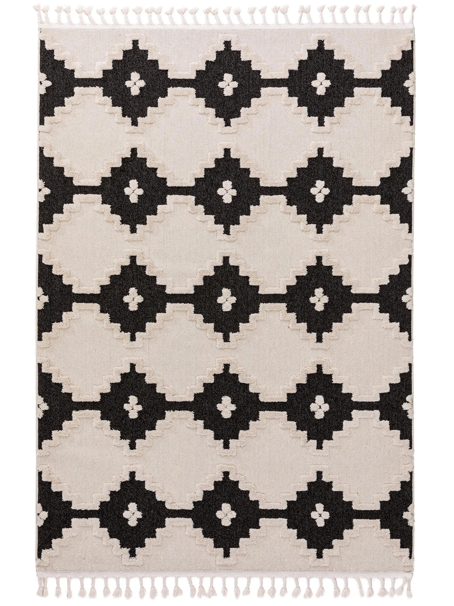 Covor Oyo Cream/Charcoal 