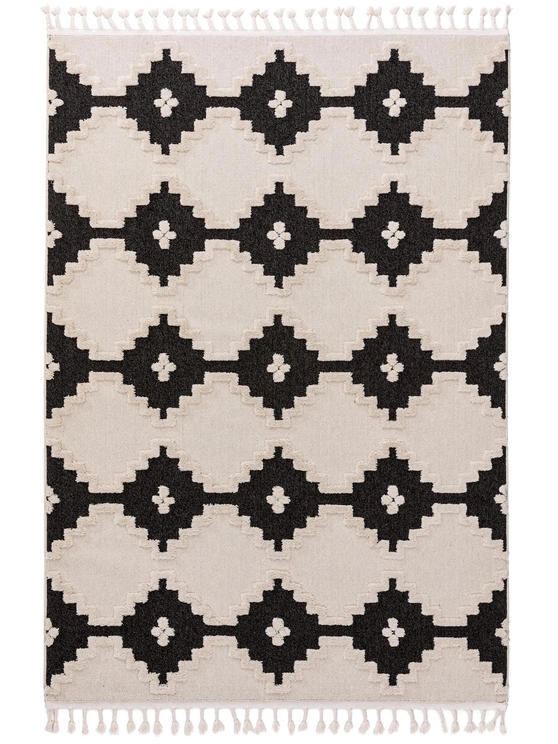 Covor Oyo Cream/Charcoal 