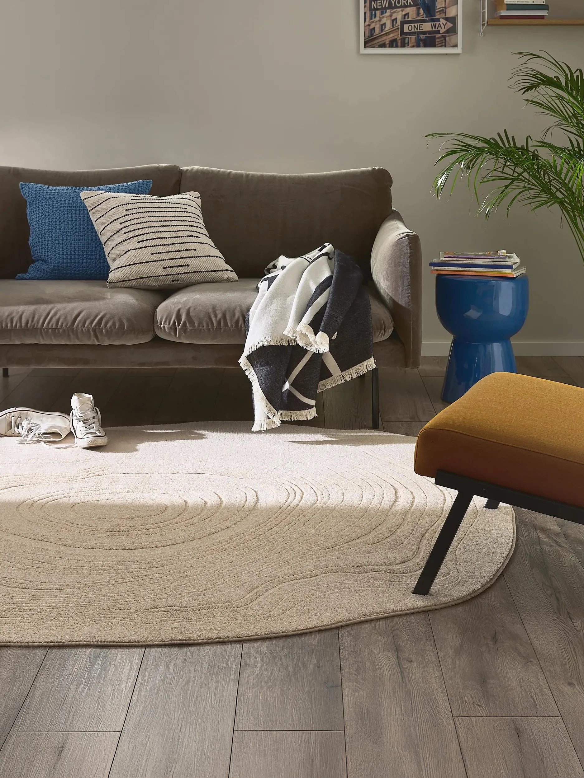 Covor lavabil Pam Beige 