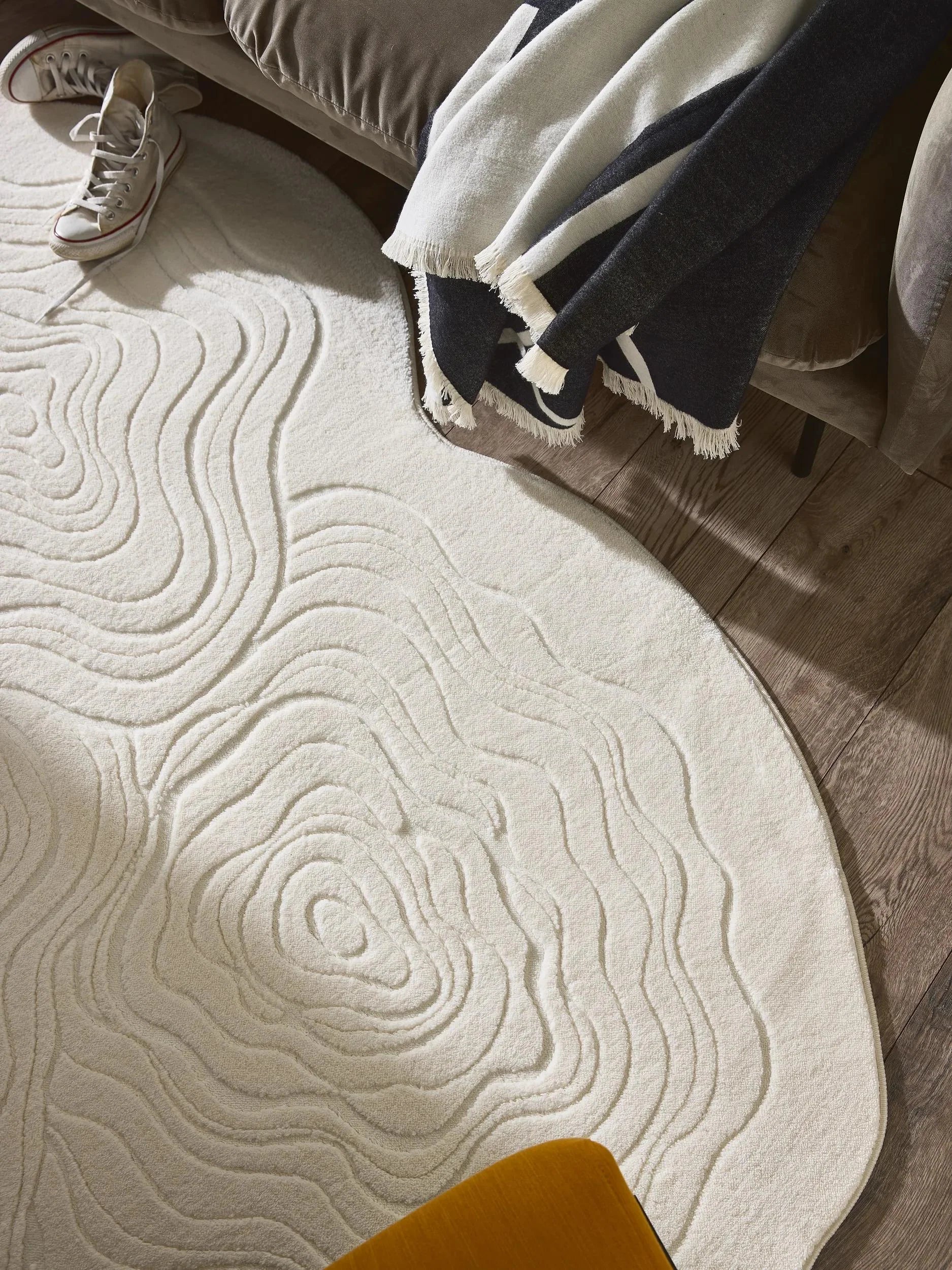 Covor lavabil Pam Cream 