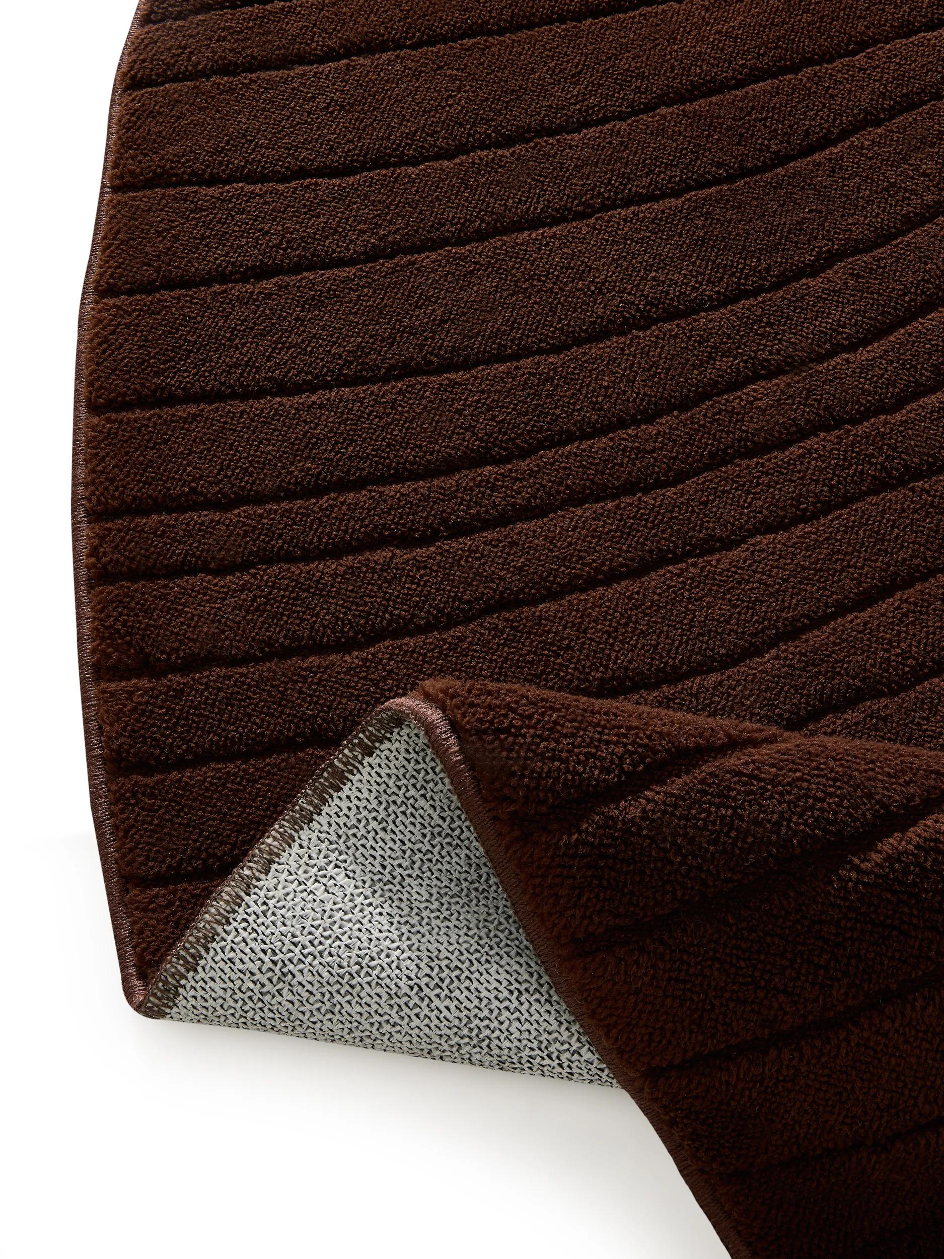Covor lavabil Pam Dark Brown