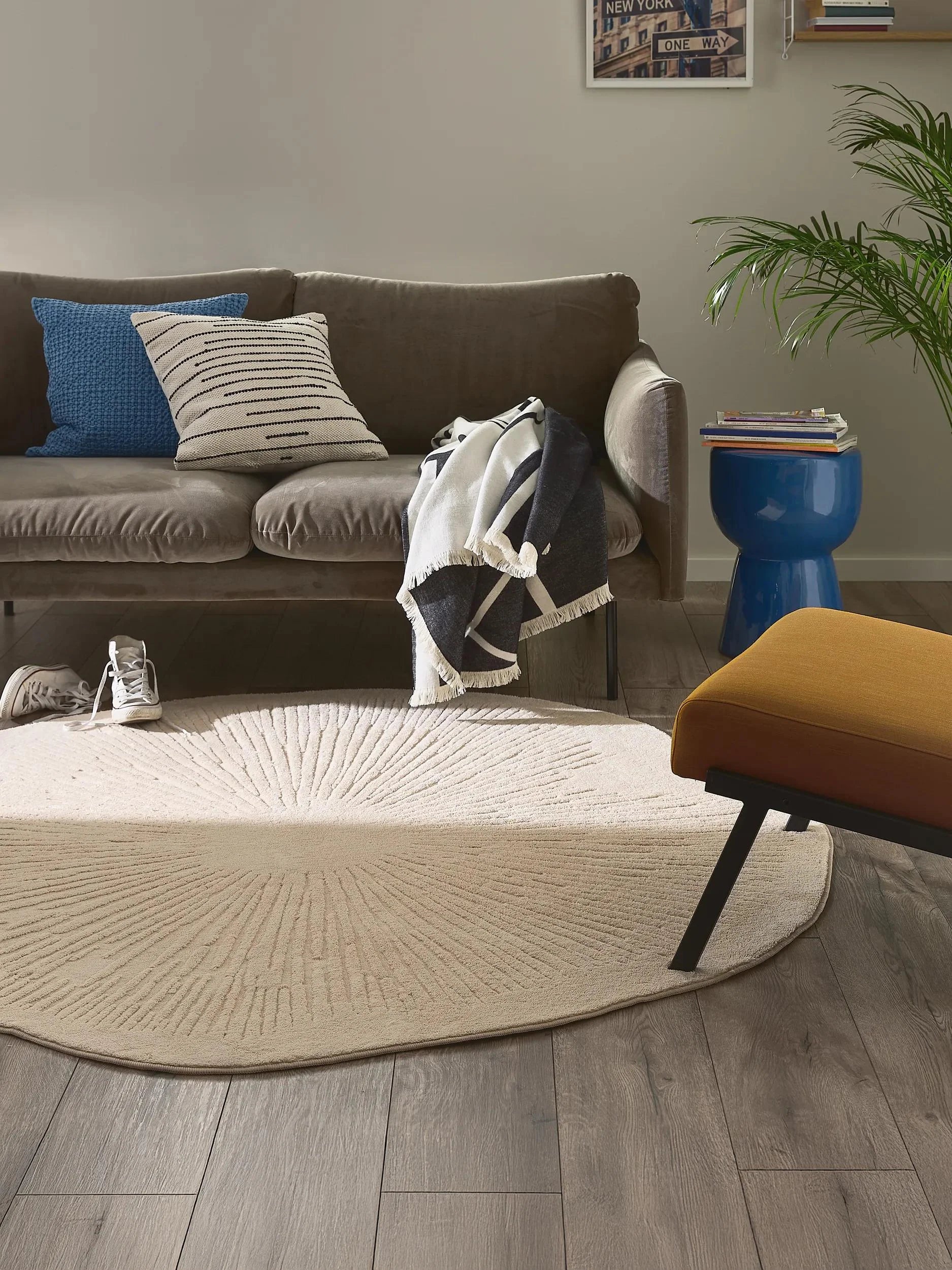 Covor lavabil Pam Beige