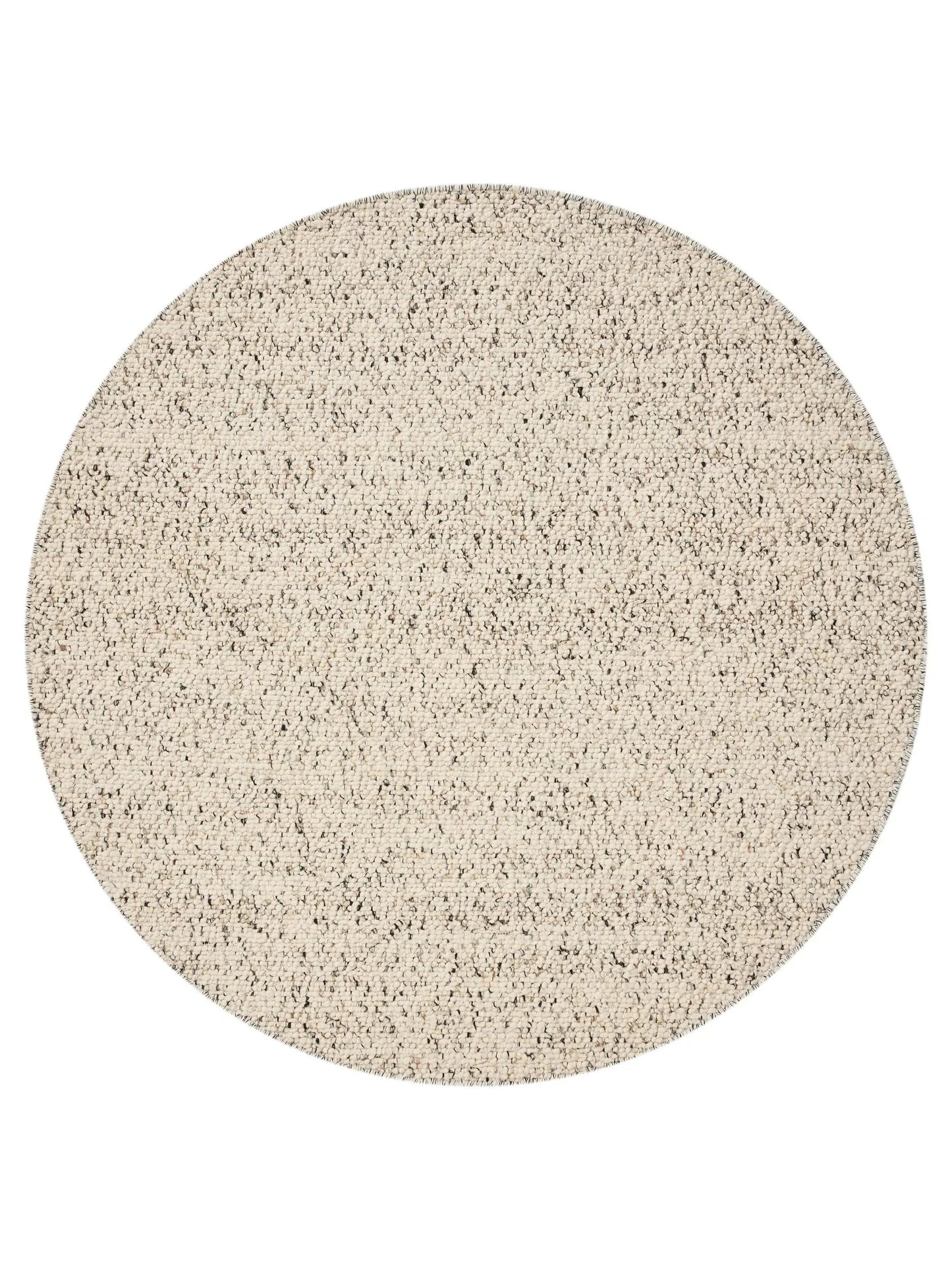 Covor de lână Patch White/Black