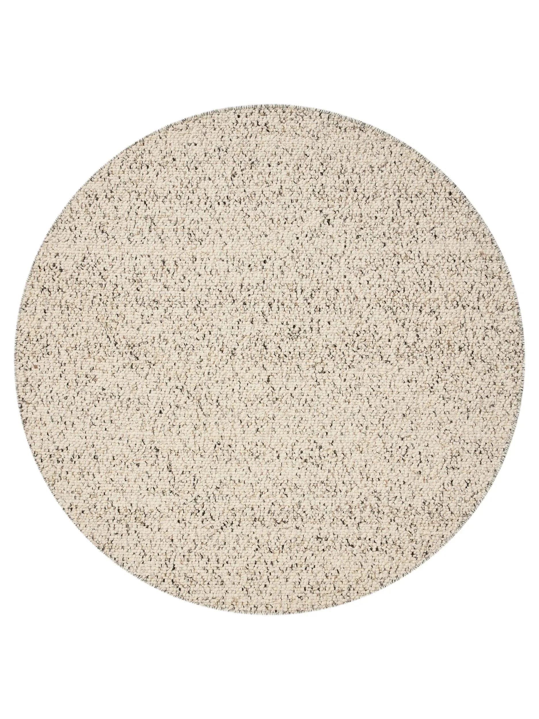 Covor de lână Patch White/Black
