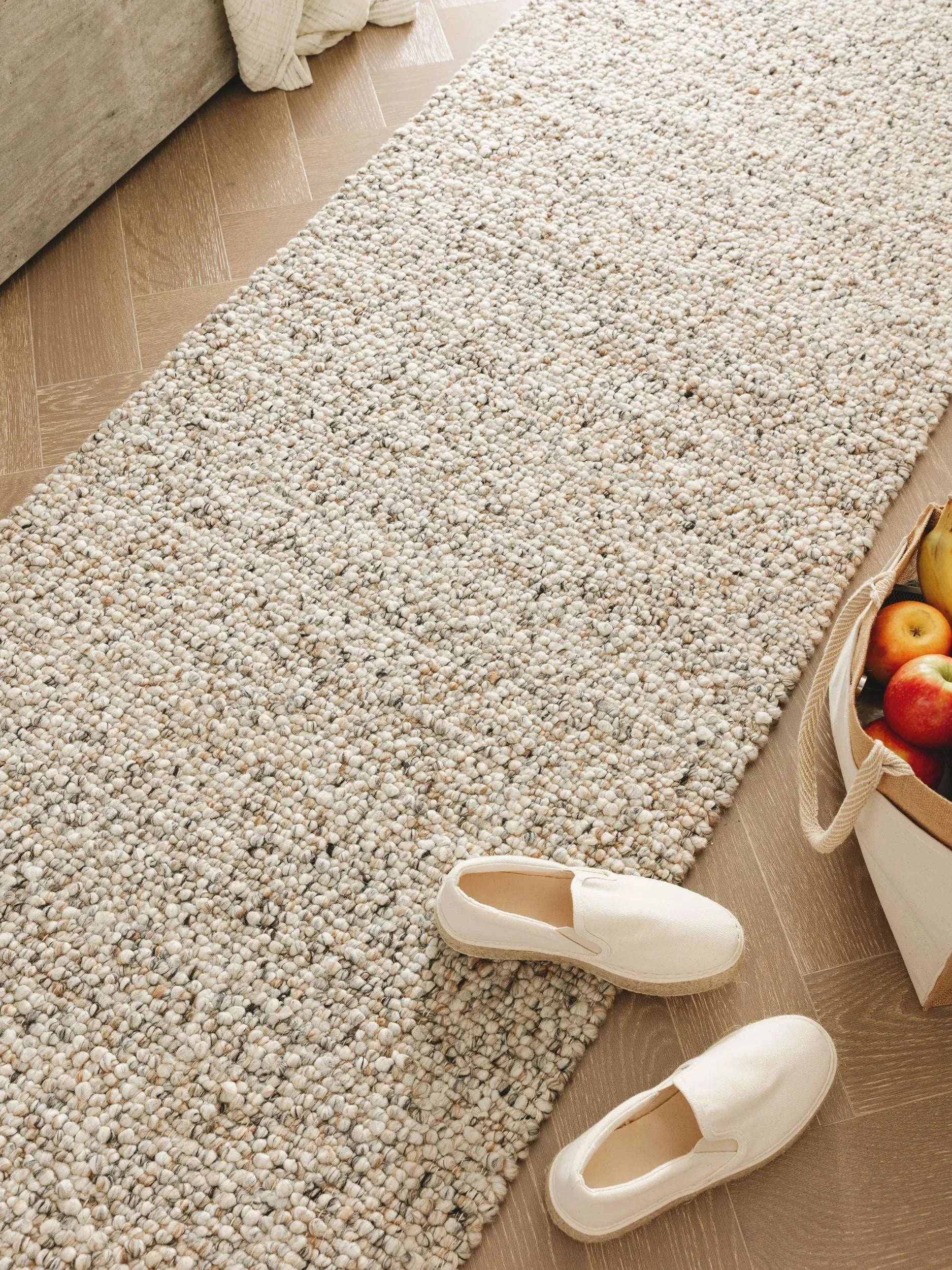 Traversă din lână Patch Multicolour 