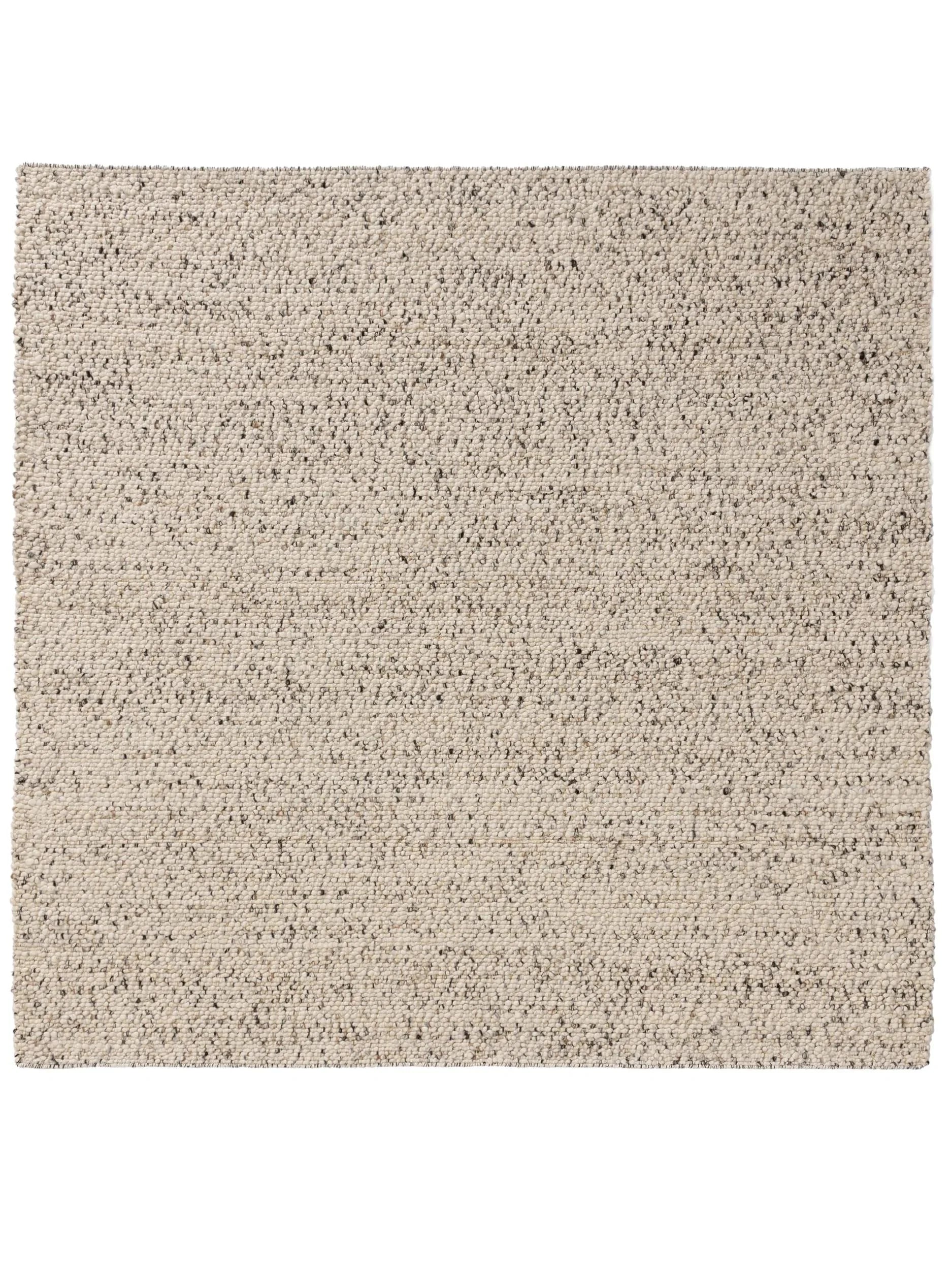 Covor de lână Patch White/Black