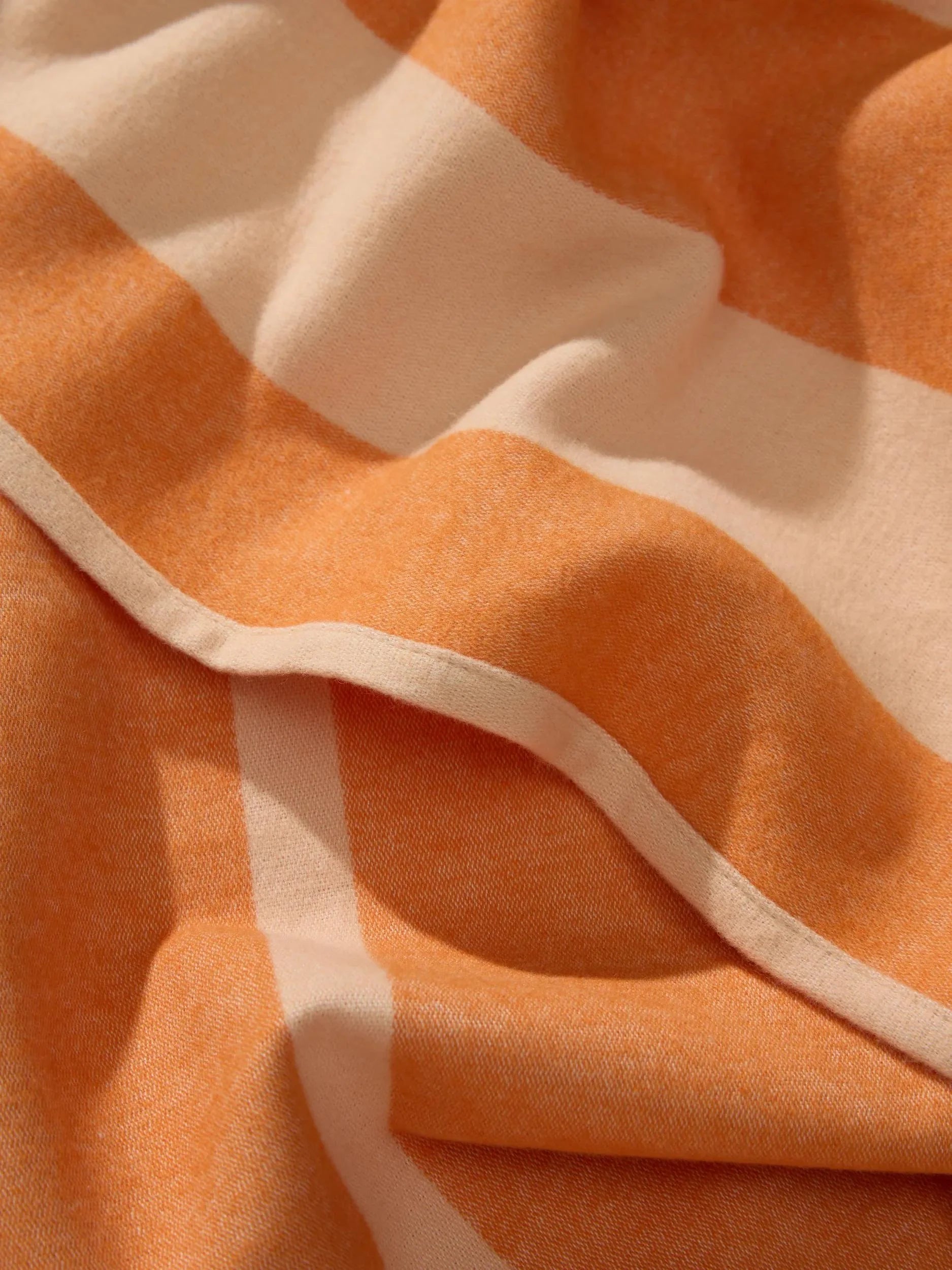 Cotton Pătură Reed Orange