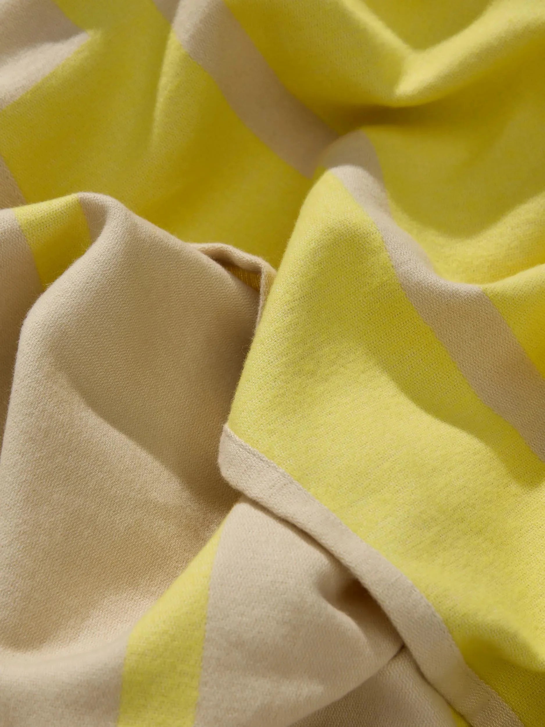 Cotton Pătură Reed Yellow