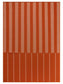 Covor interior/exterior Reed Orange