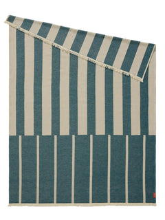 Cotton Pătură Reed Petrol