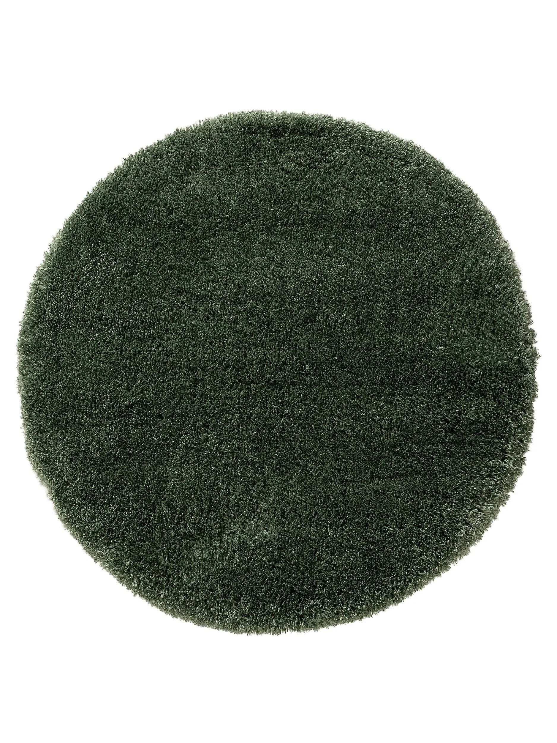 Shaggy Covor rotund Ricky Green 