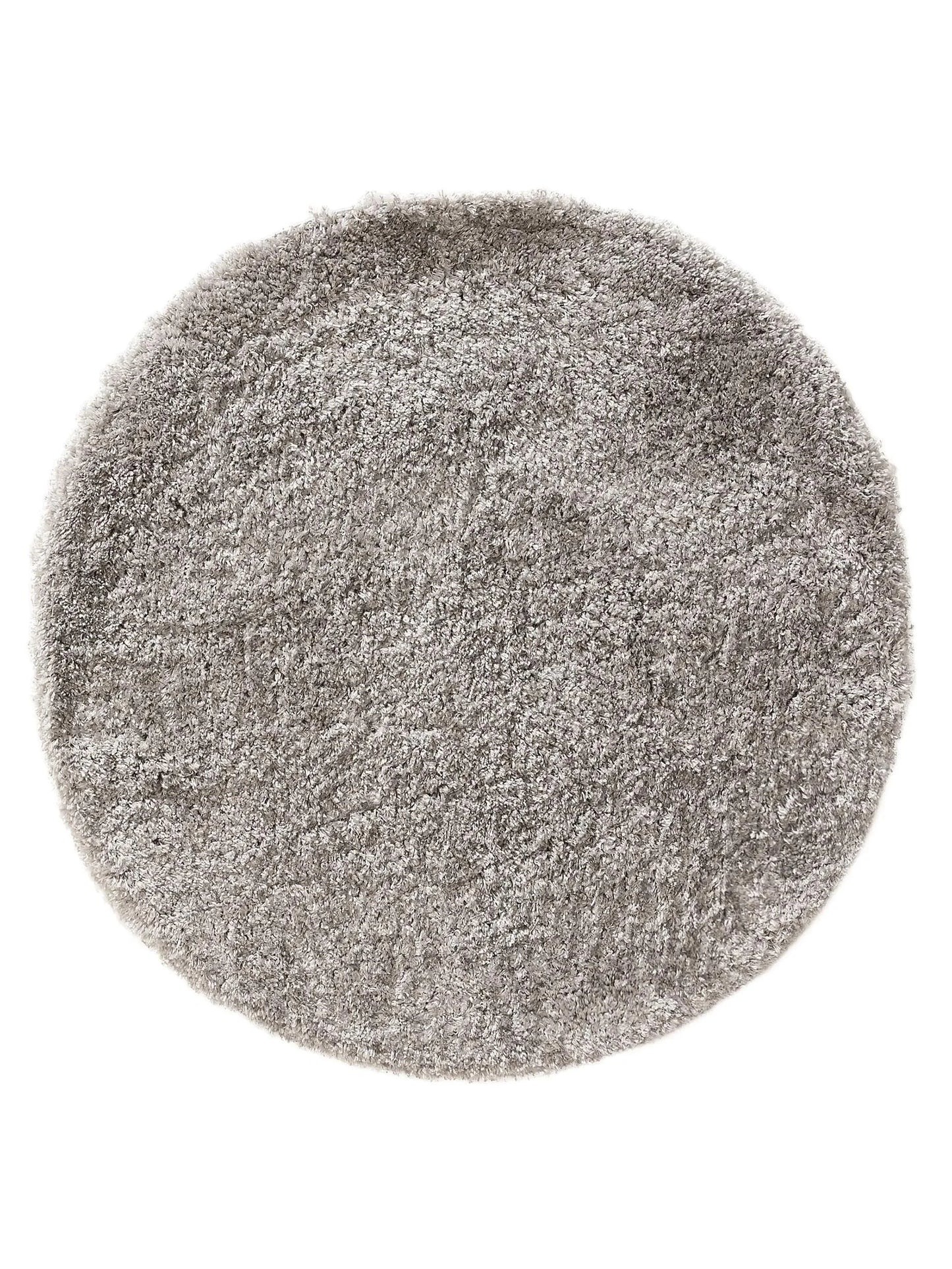 Shaggy Covor rotund Ricky Grey 