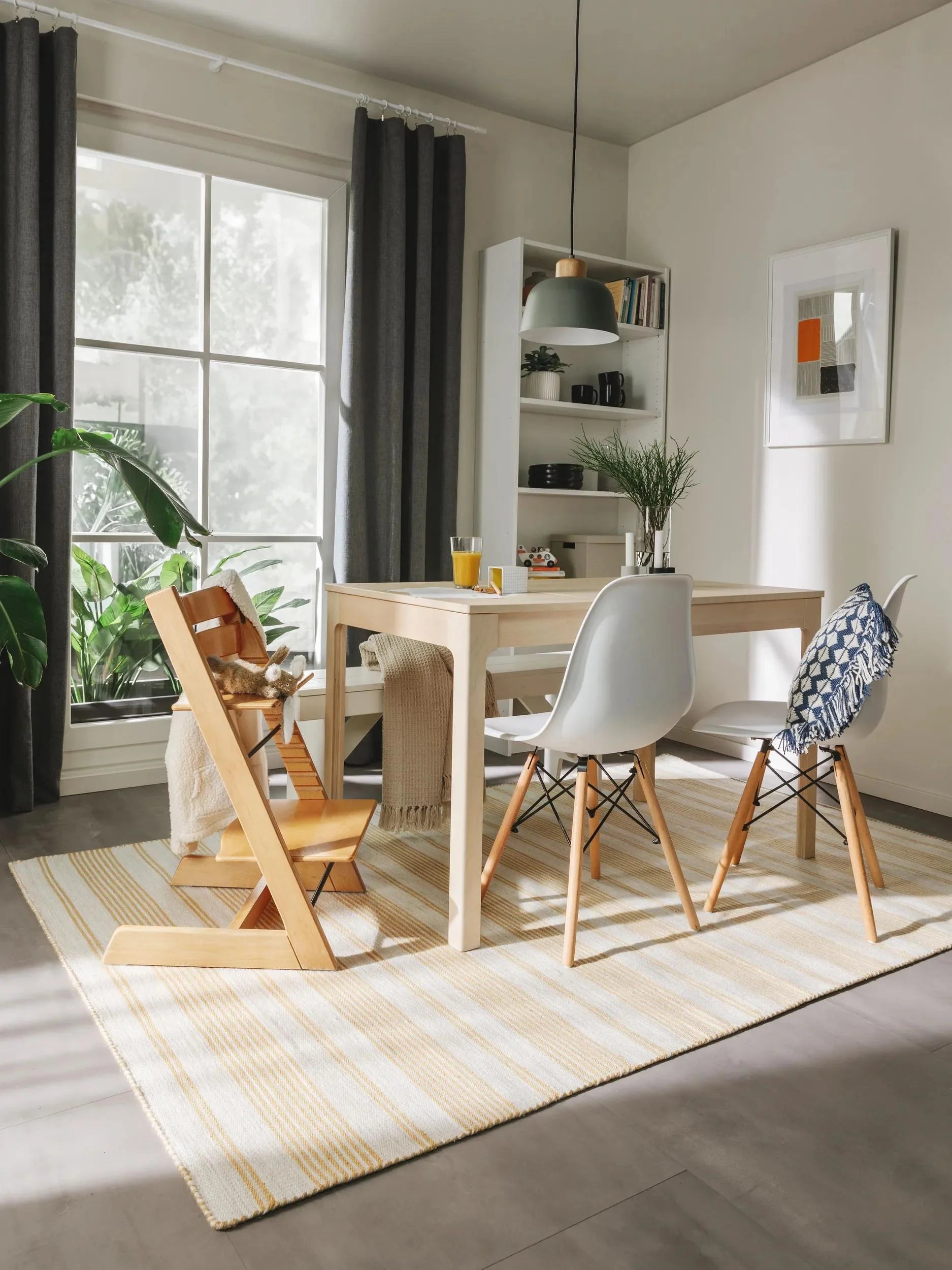Covor interior/exterior Rida Beige/Yellow