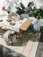 Covor interior/exterior Rida Beige/Yellow