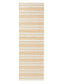 Covoraș îngust/preș - interior/exterior Rida Beige/Yellow