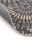 Covor rotund interior/exterior River Blue 