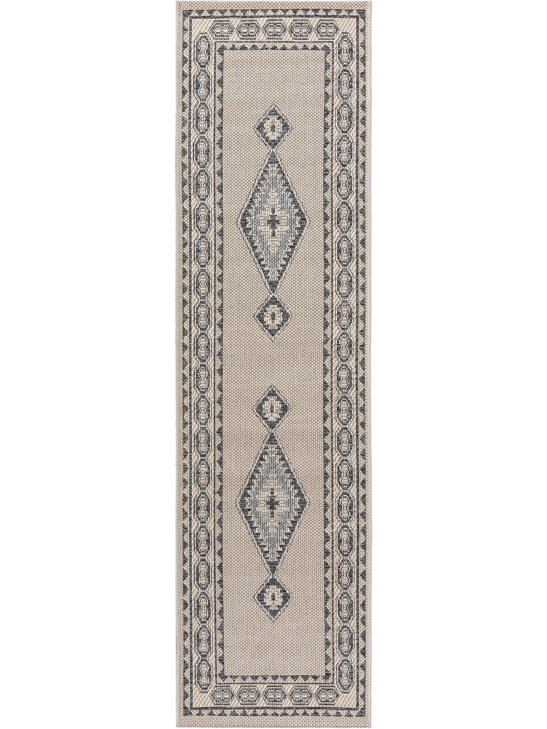 Covoraș îngust/preș - interior/exterior River Beige/Blue 